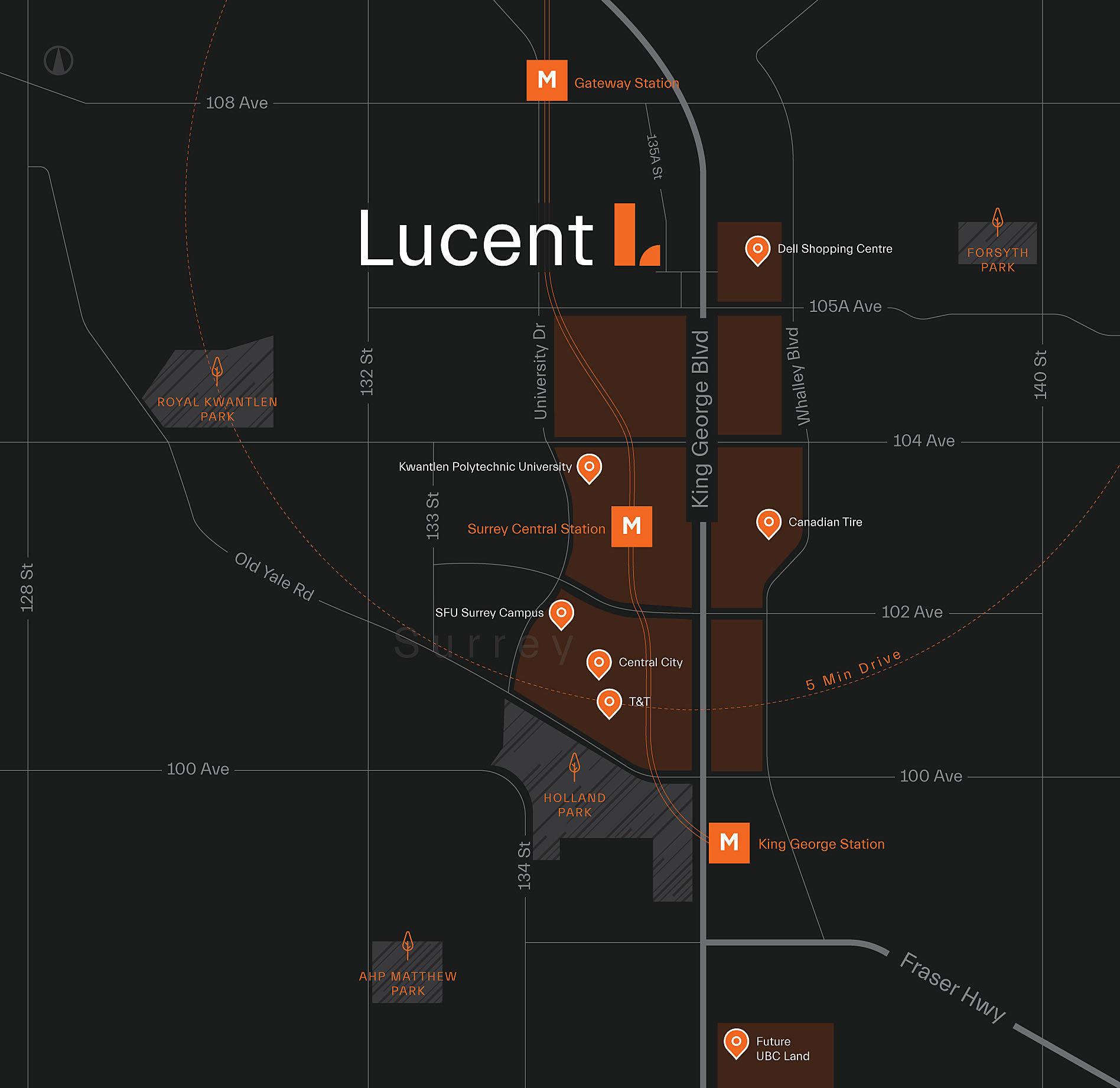 Lucent location map 1