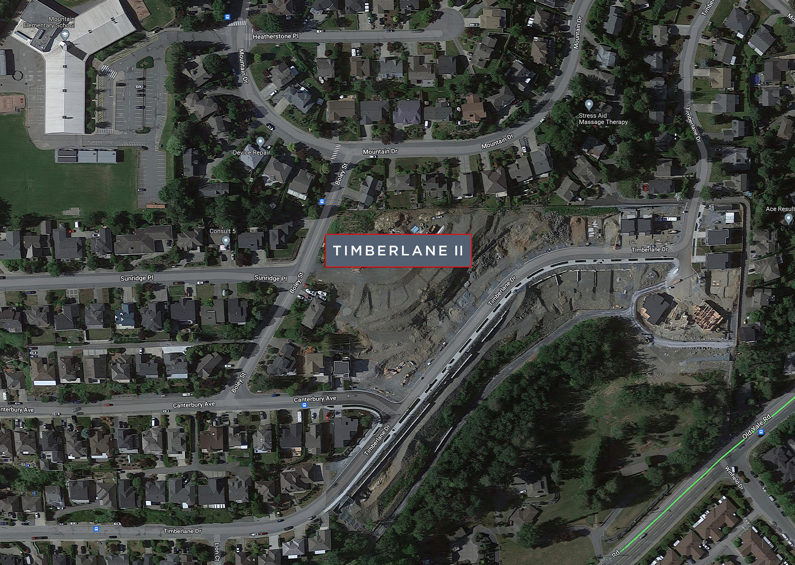 Timberlane II location map 2