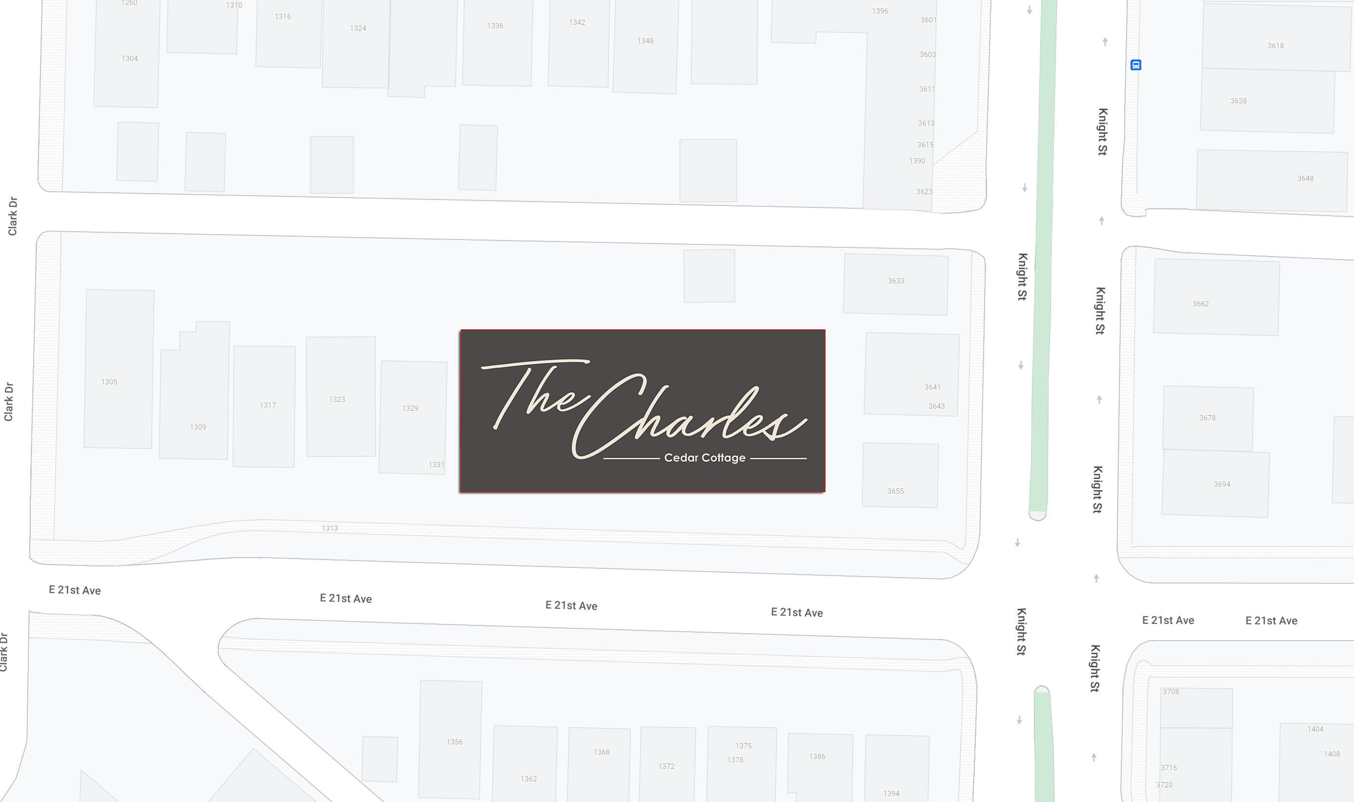 The Charles location map 2