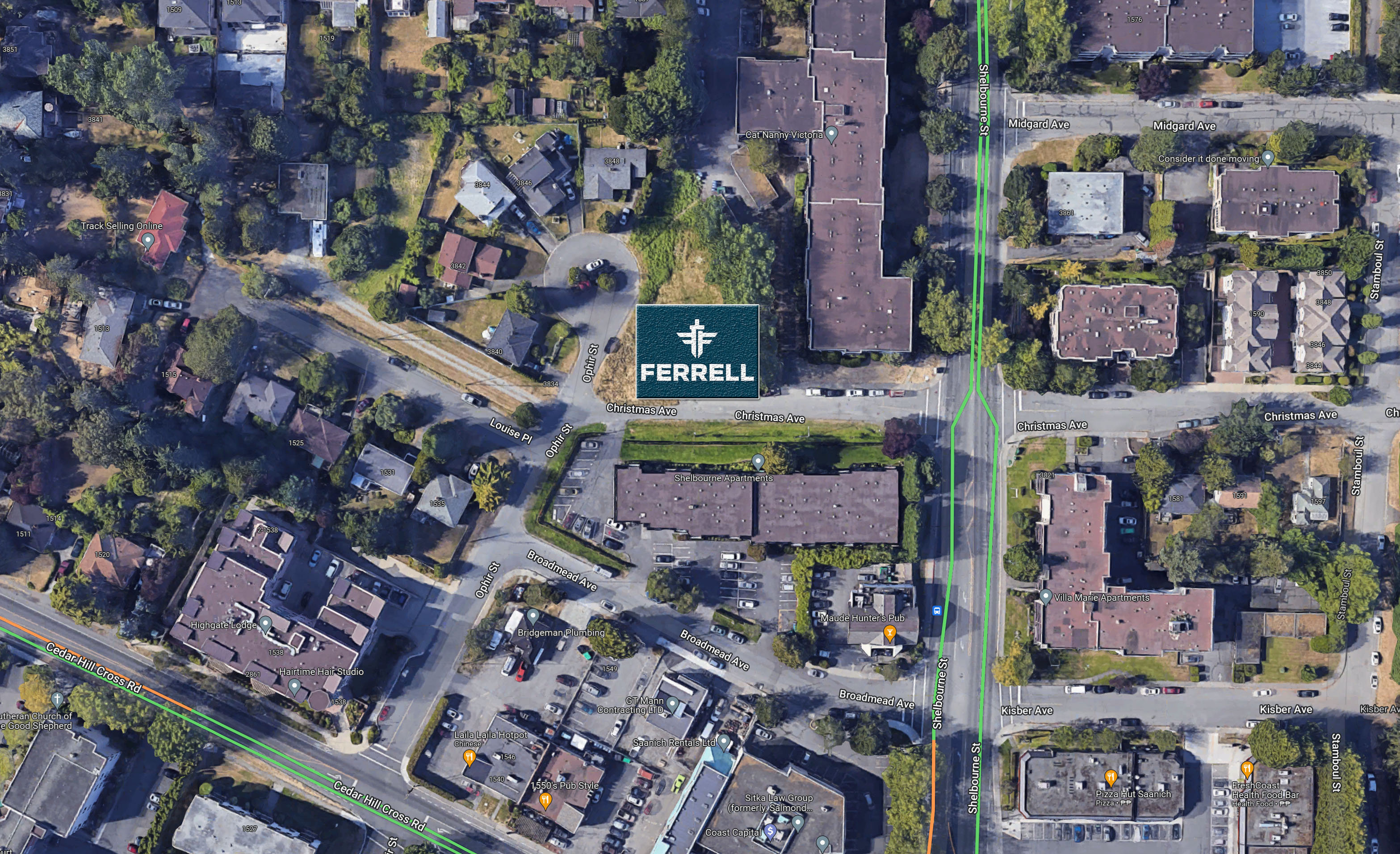 Ferrell location map 2