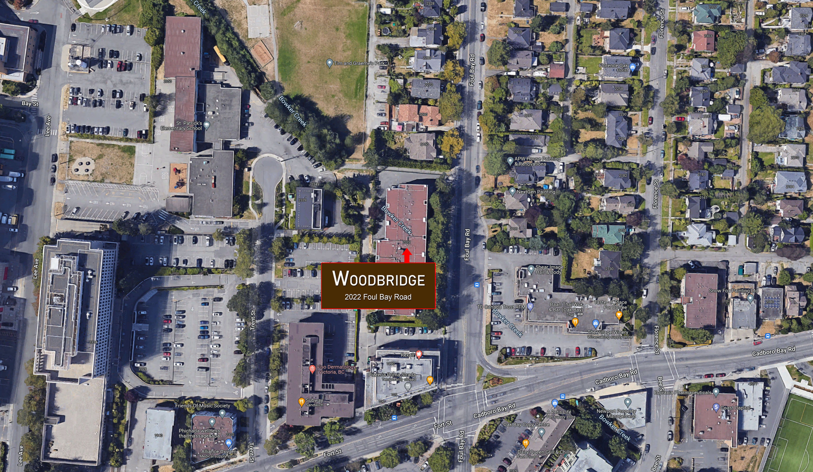 Woodbridge location map 2