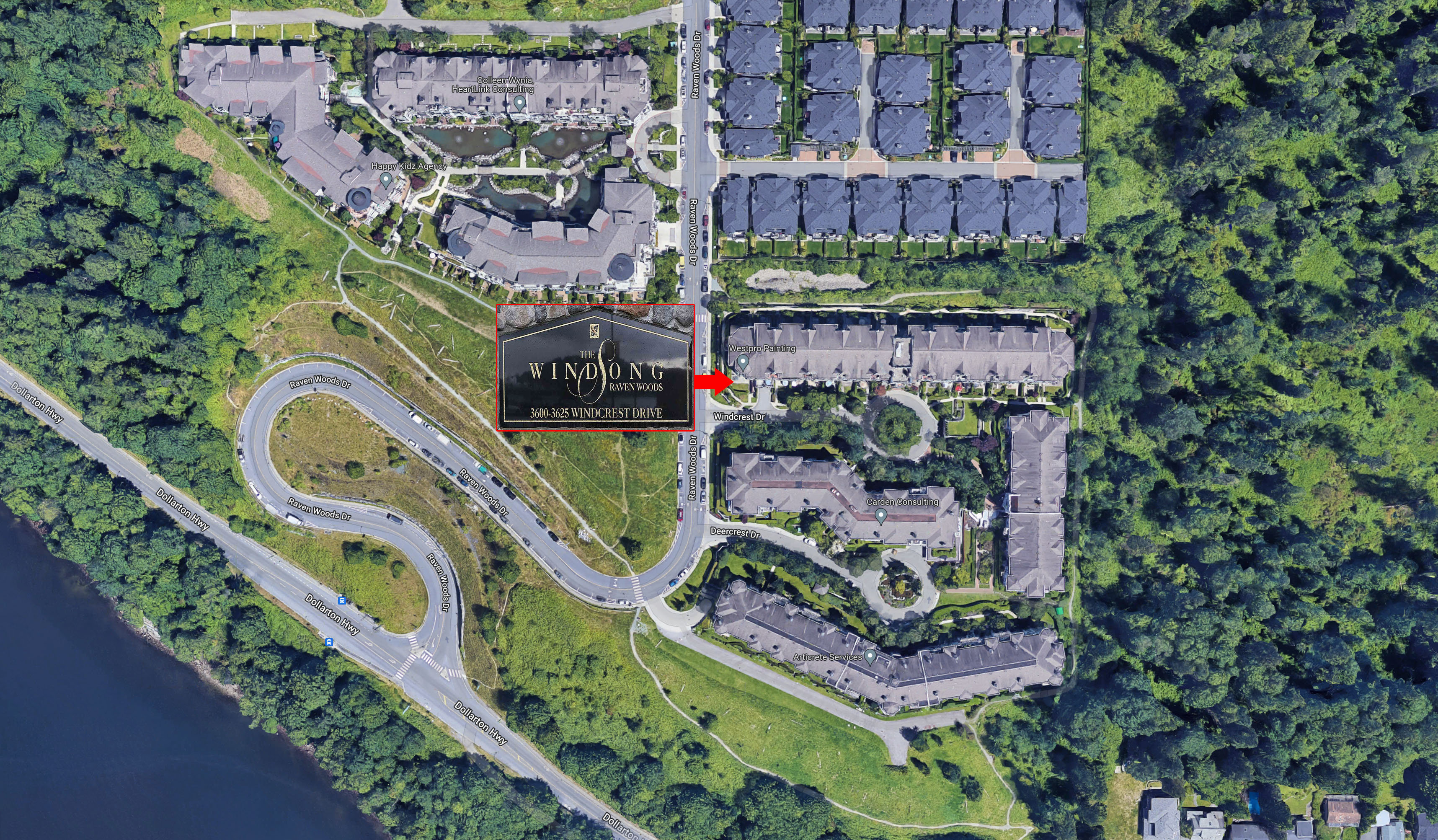 Windsong location map 1