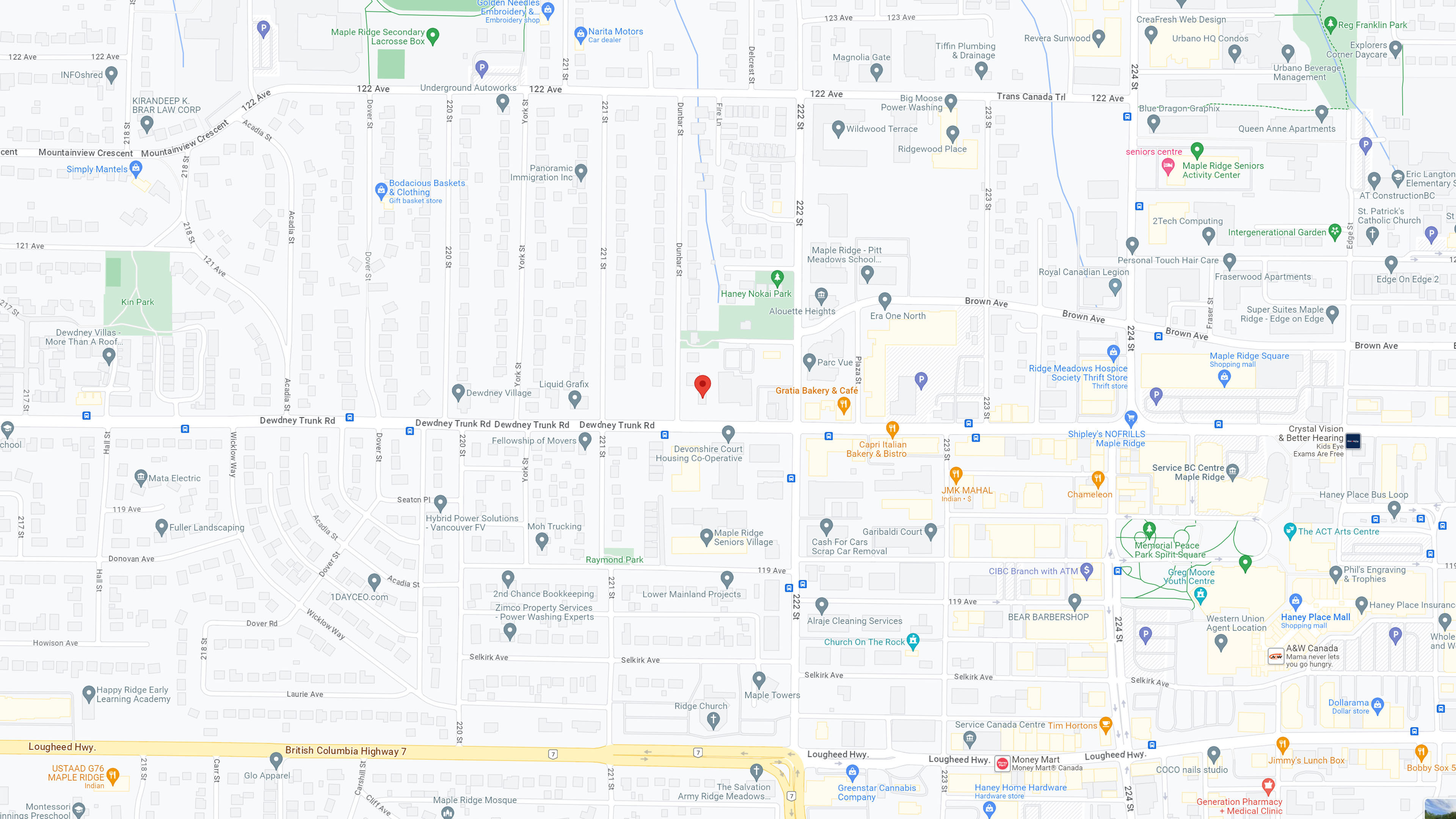 City and Laurel location map 1