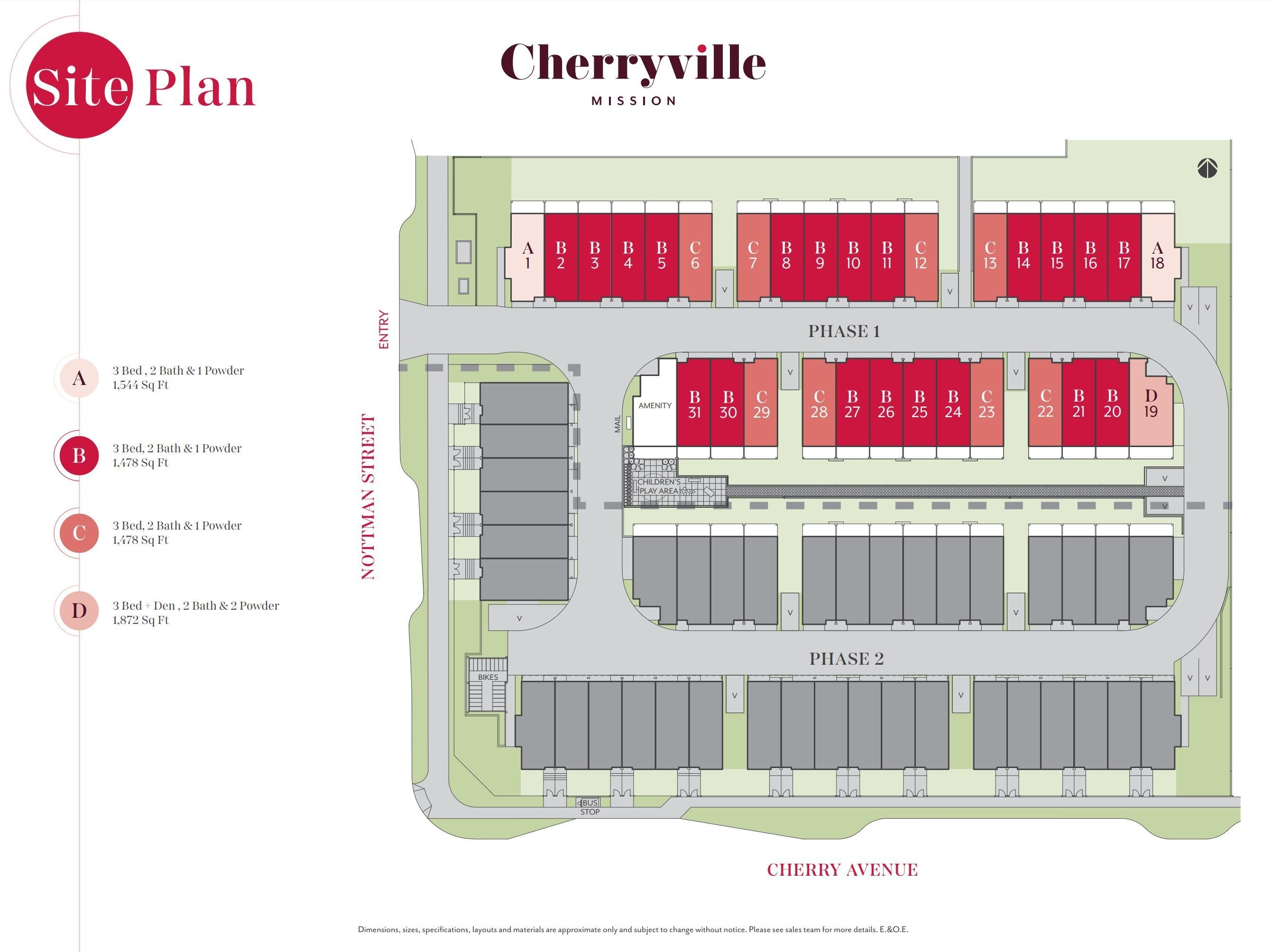 Cherryville by Westcorp location map 1