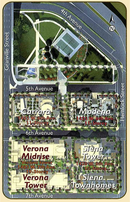 Modena Of Portico location map 3