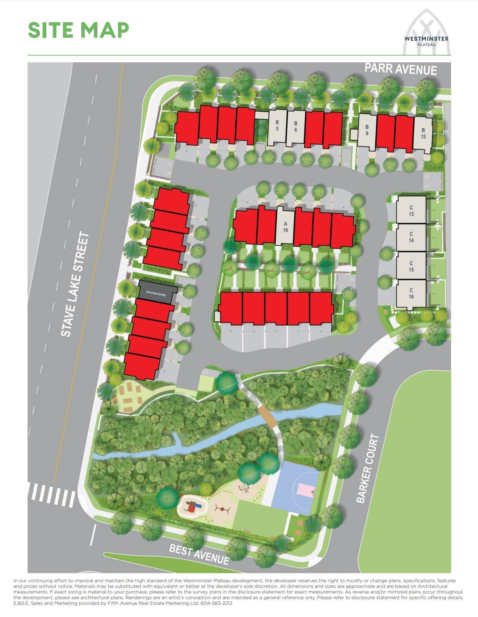 Westminster Plateau location map 1