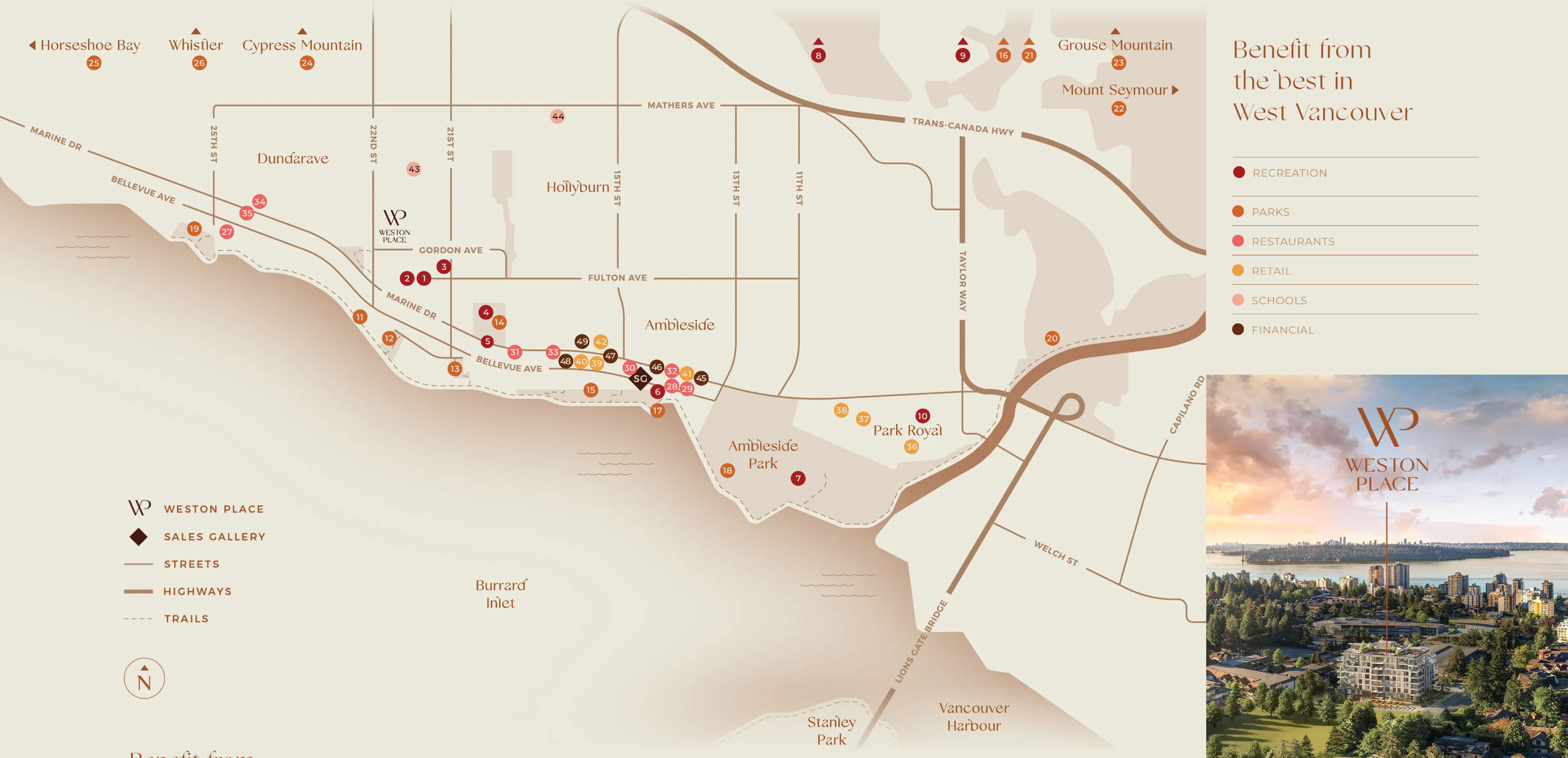 Weston Place by Darwin & Citymark location map 2