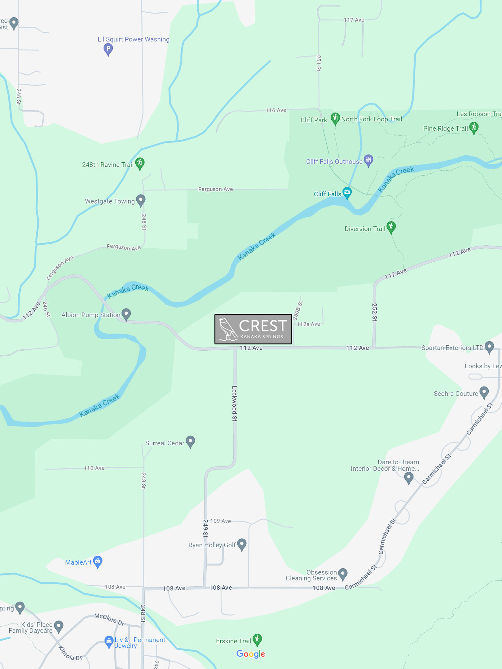 Crest at Kanaka Springs location map 3