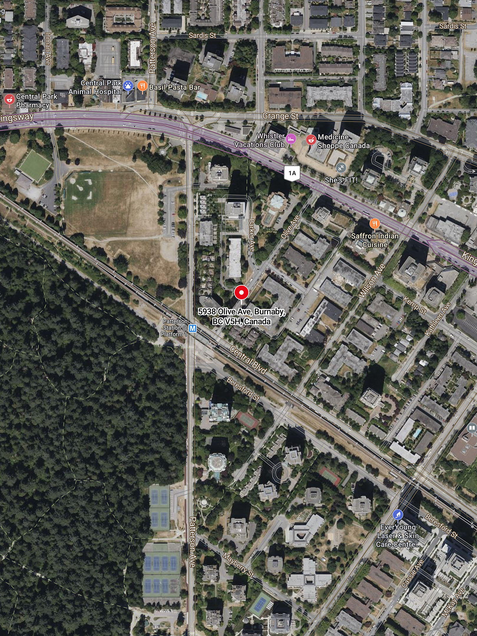 Perla by Polygon location map 4