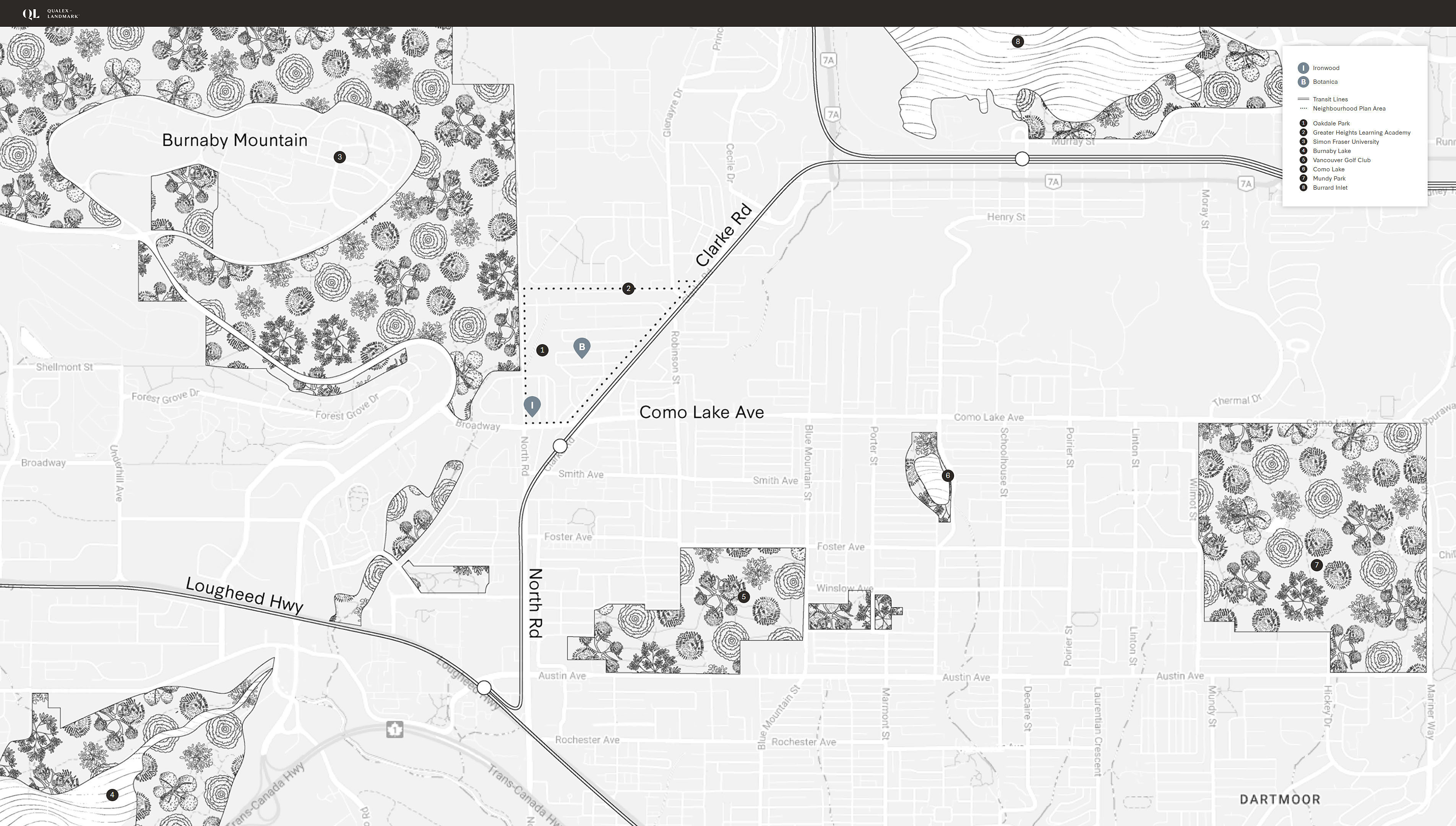 Ironwood by Qualex location map 1