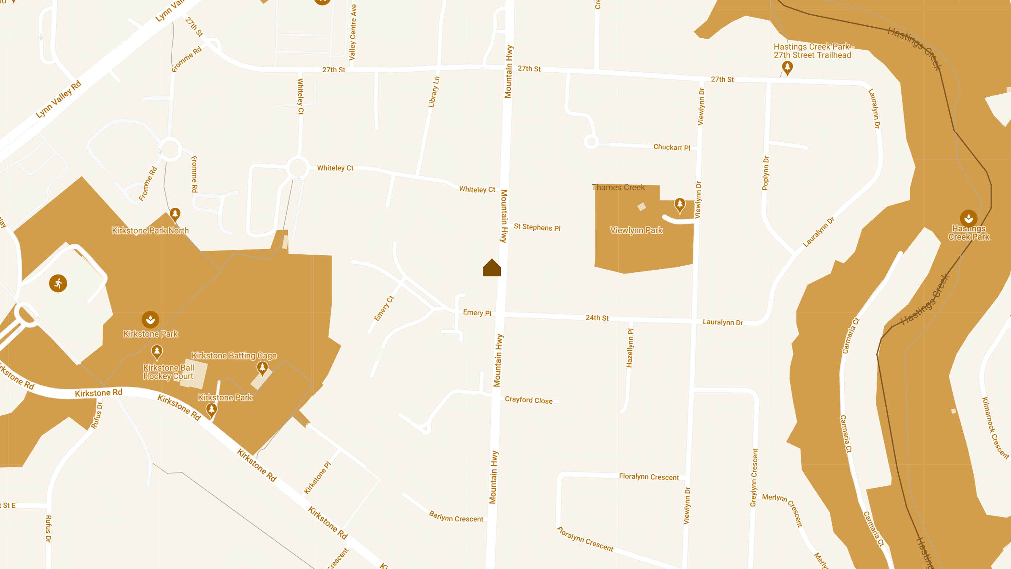 Towns at Lynn location map 2