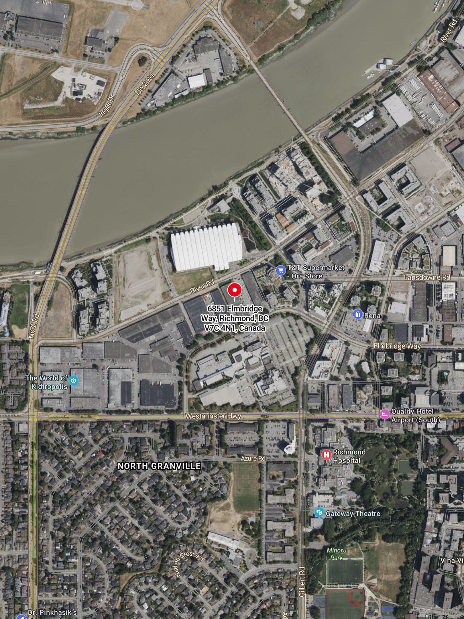 Oval by Landa location map 2