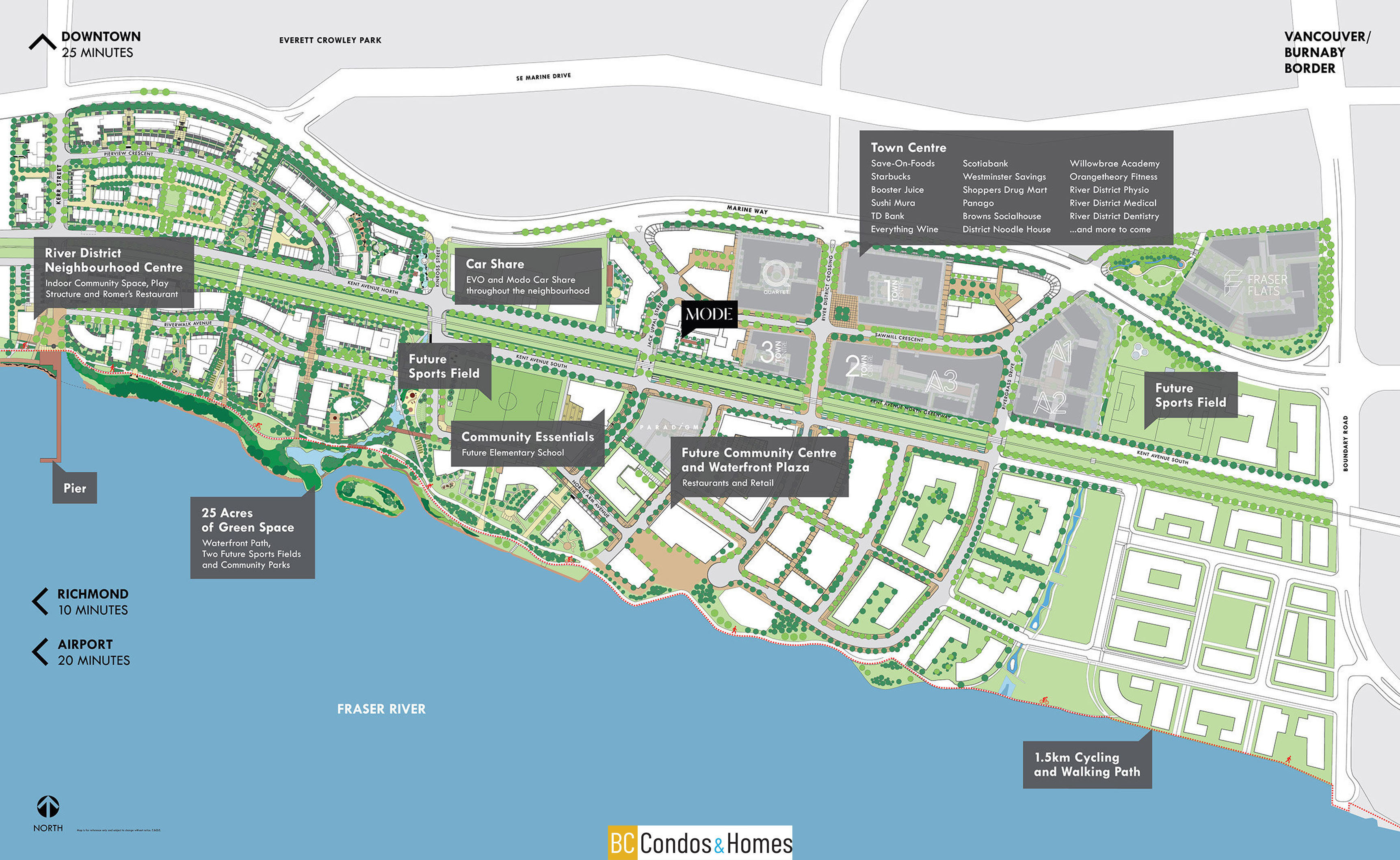 Mode location map 2