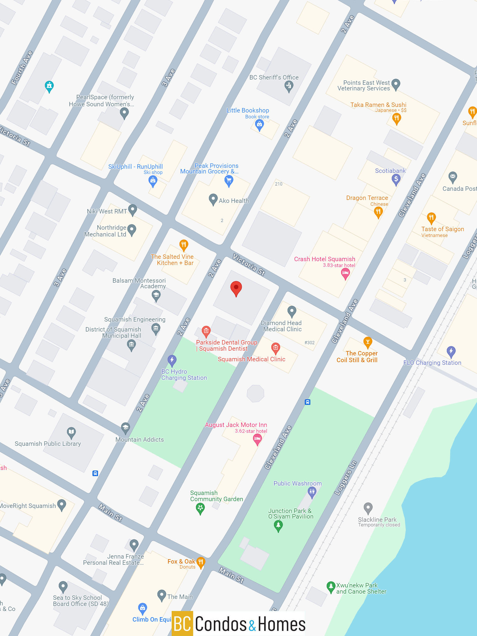 Aegean Homes location map 1