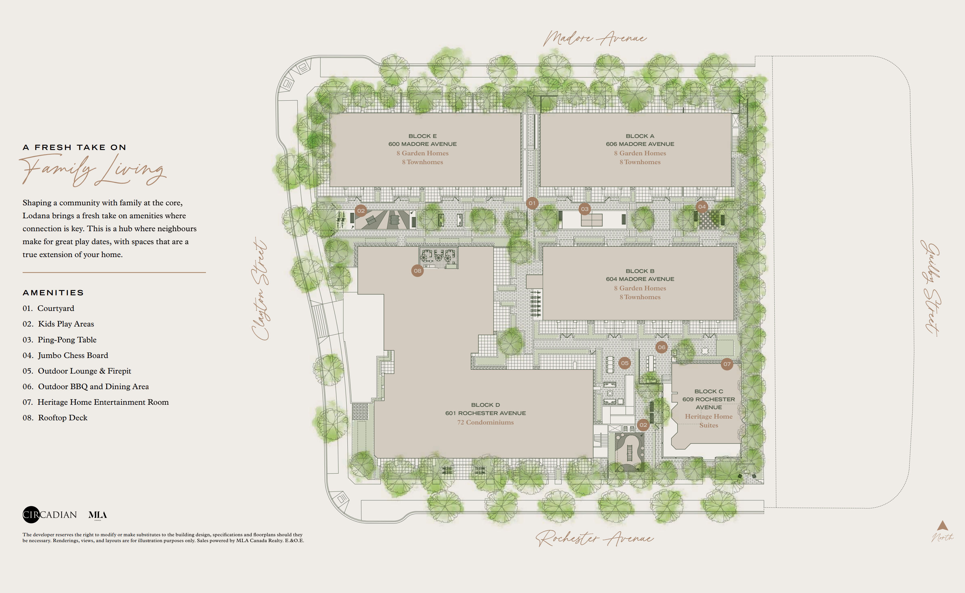 Lodana by Circadian Group location map 2