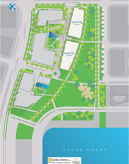 Navio at The Creek (South) location map 2