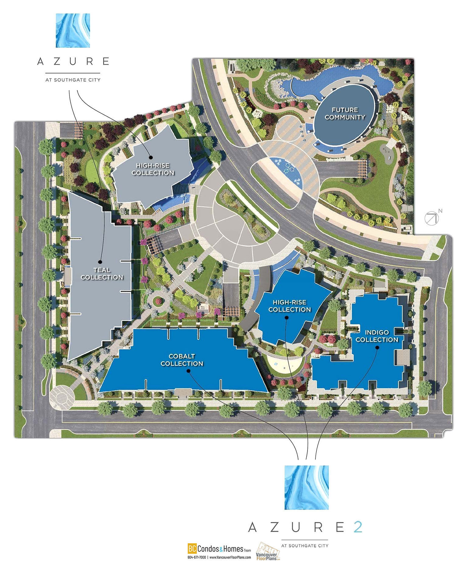 Azure 2 | High-Rise Collection location map 1