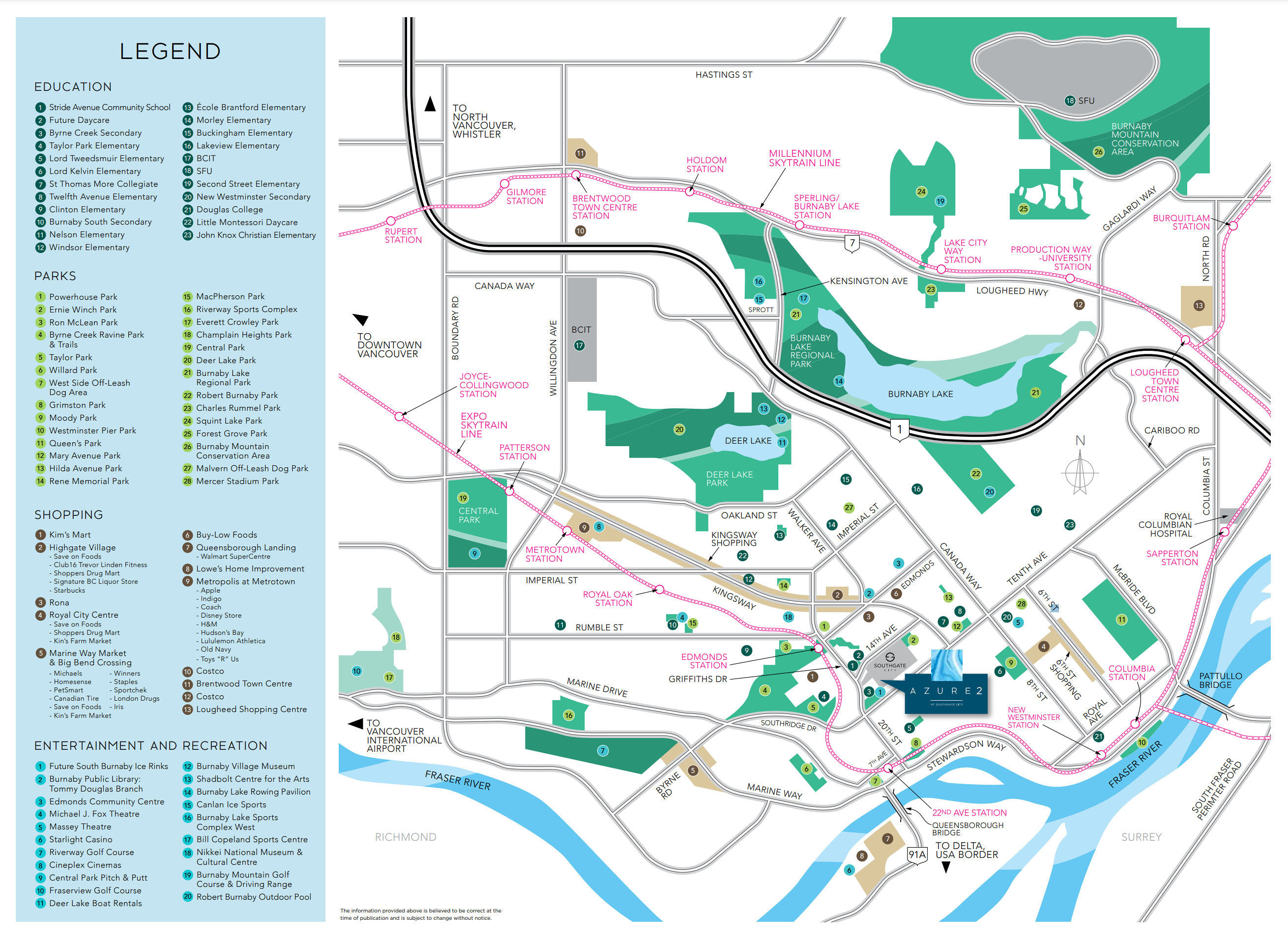 Azure 2 | Cobalt Collection location map 3