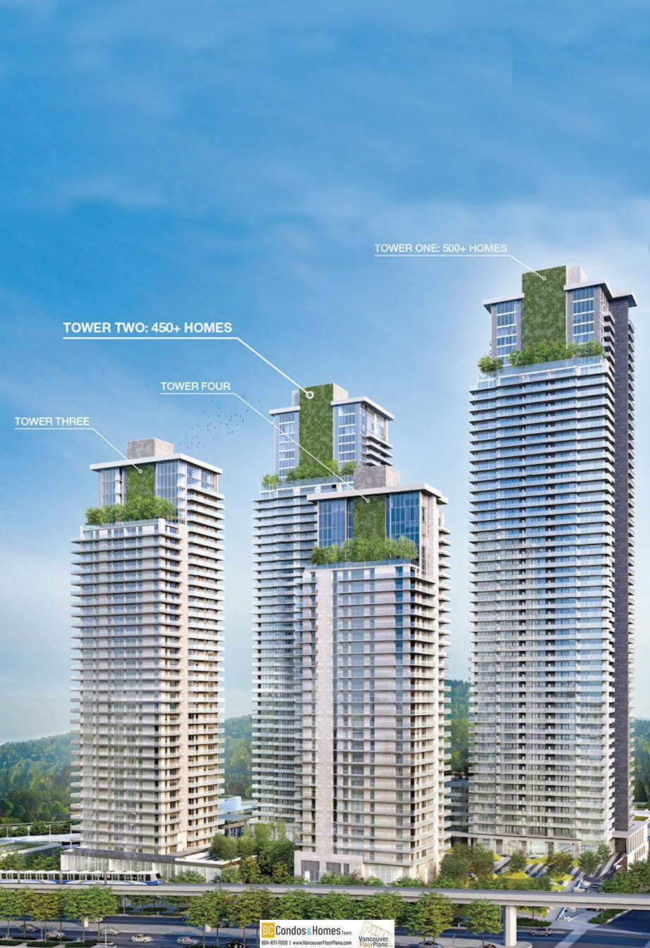 The City of Lougheed - Tower 3 location map 4