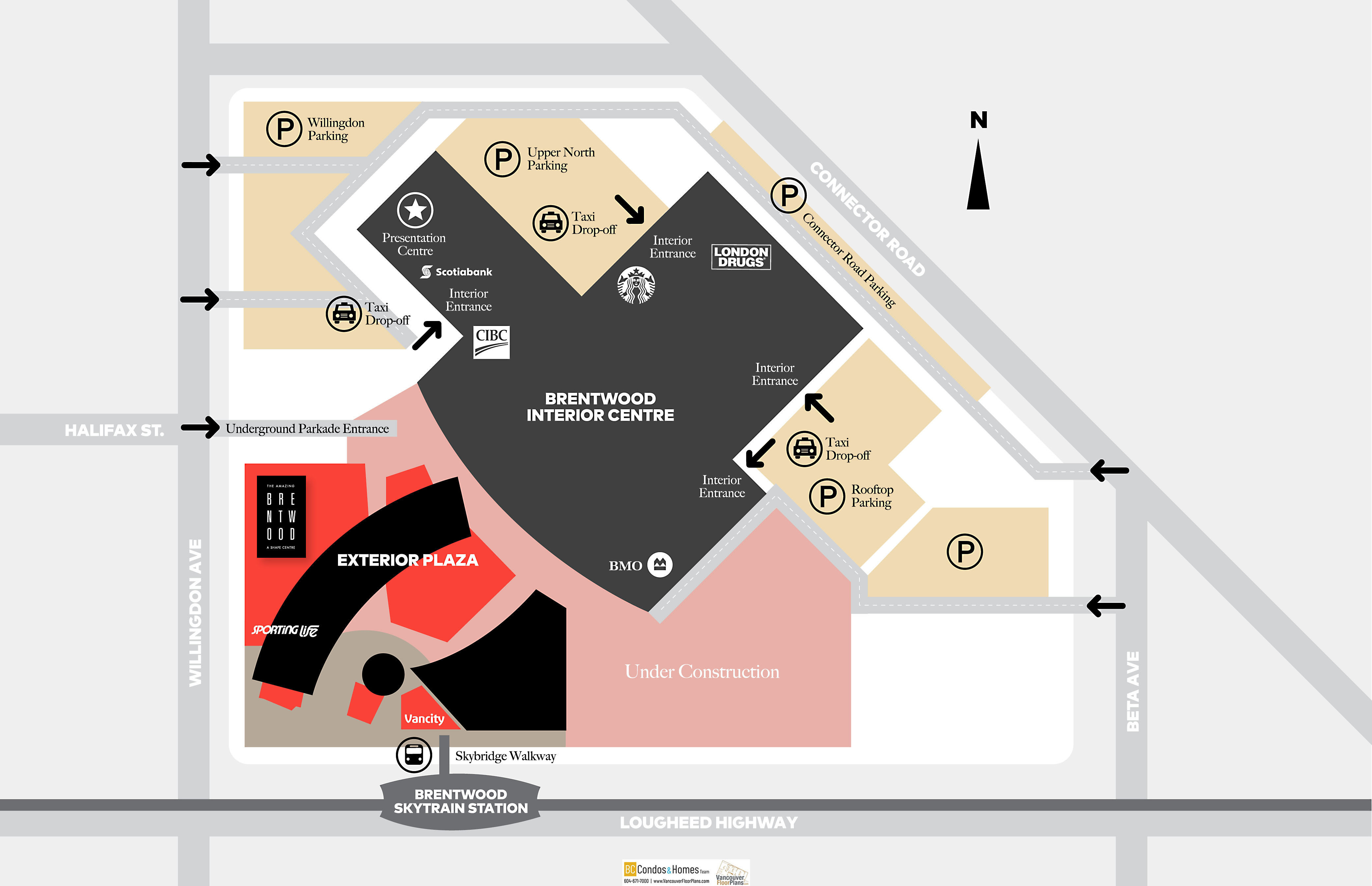 The Amazing Brentwood (Tower 6) location map 5