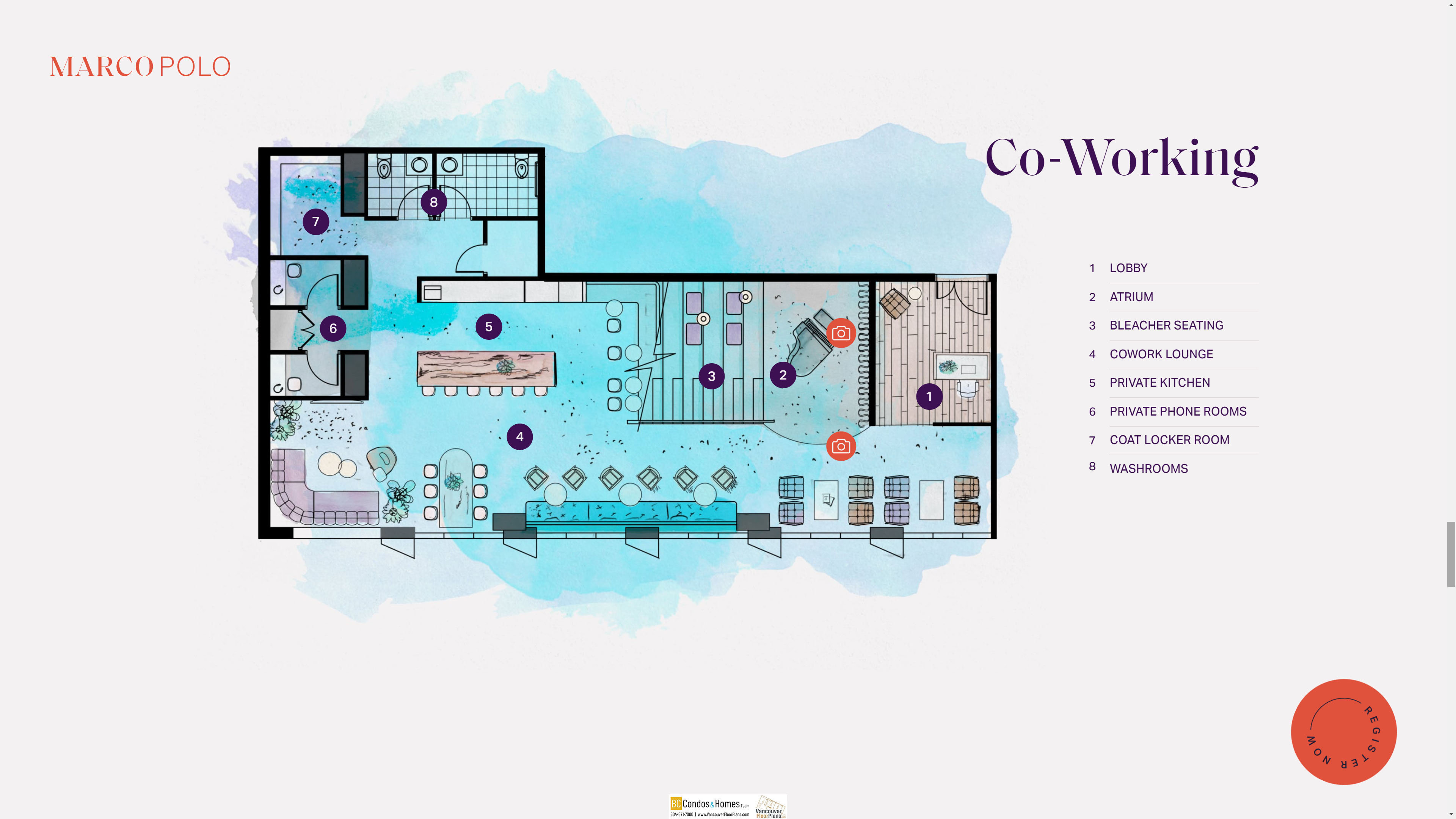 Marco Polo by Gryphon location map 4