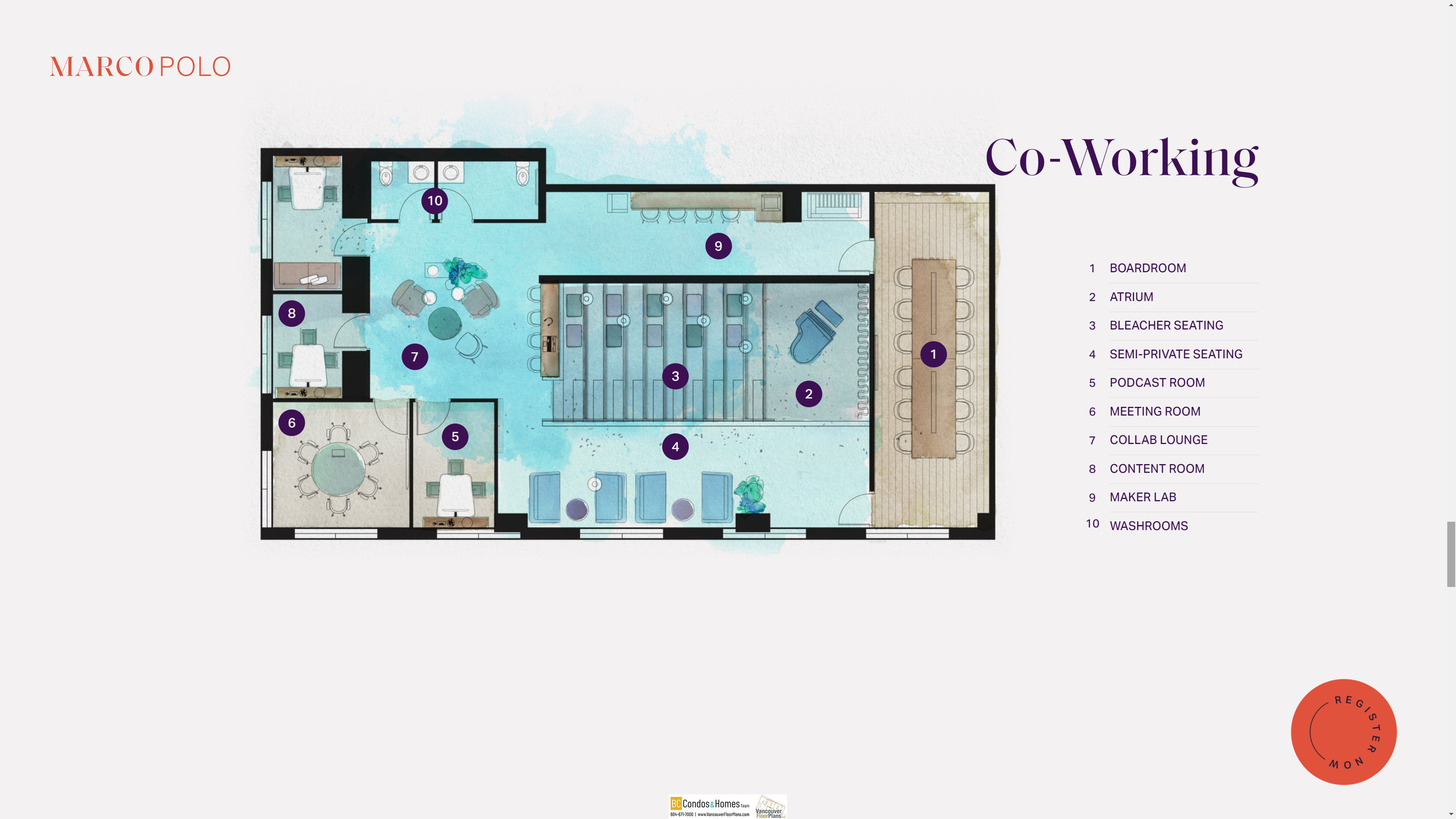 Marco Polo by Gryphon location map 5