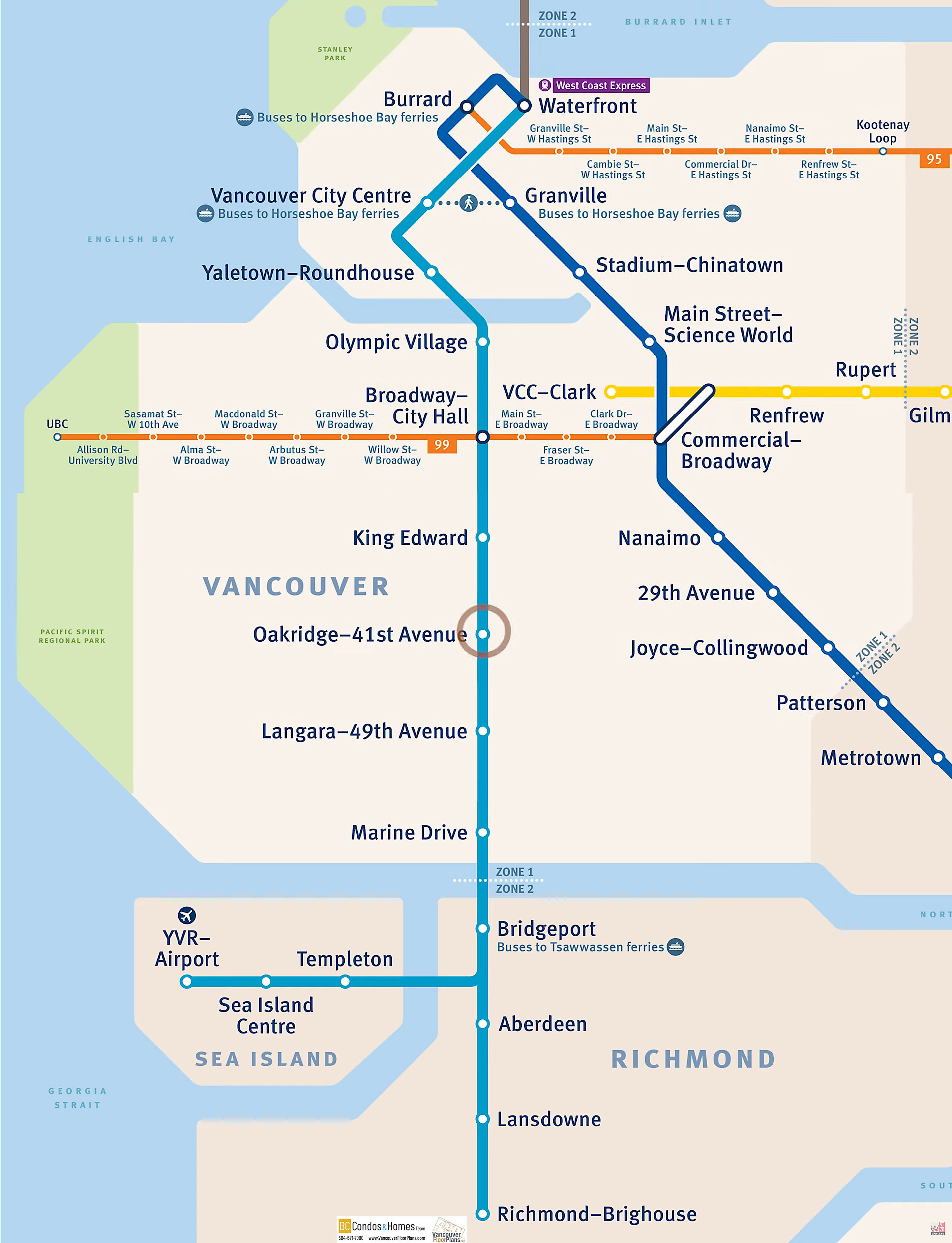 Claridge Square location map 2