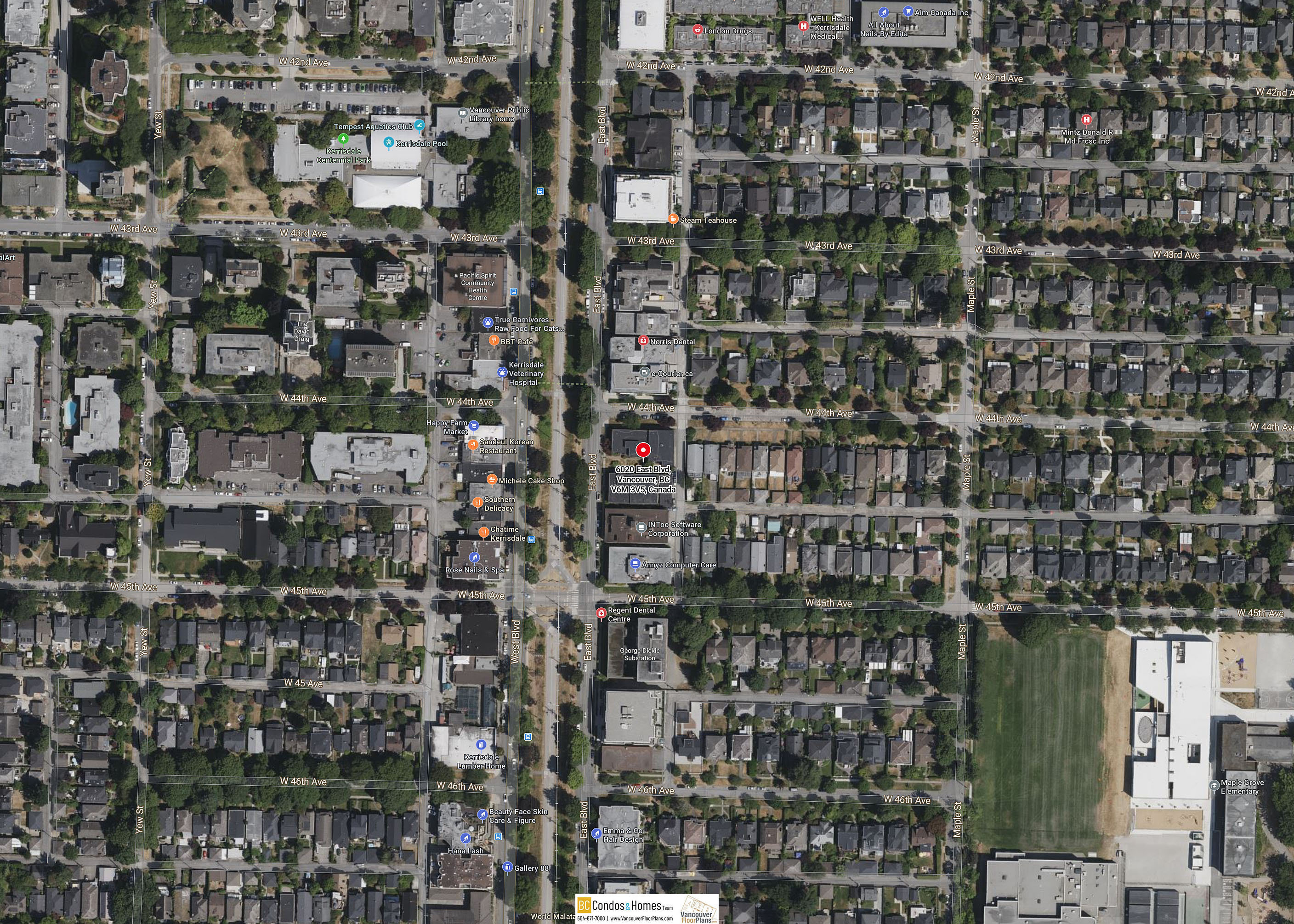 Carven location map 1