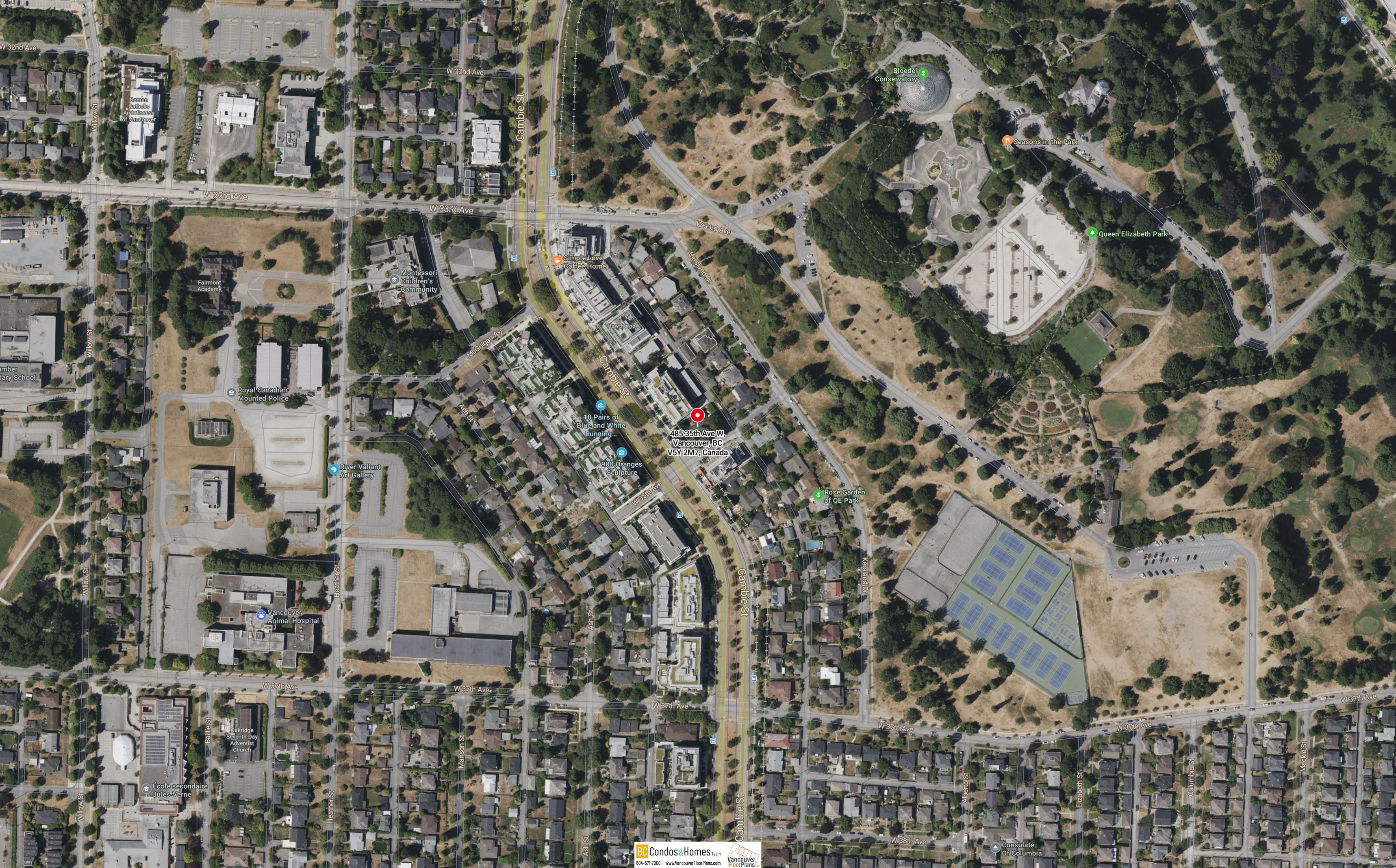 RIAA In The Park location map 2