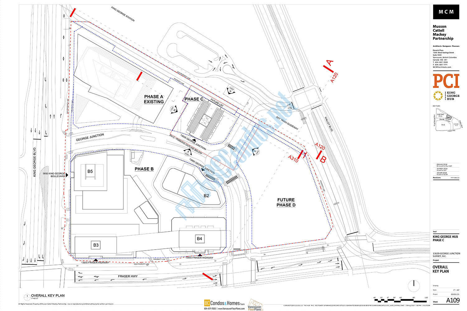 King George Hub One location map 1