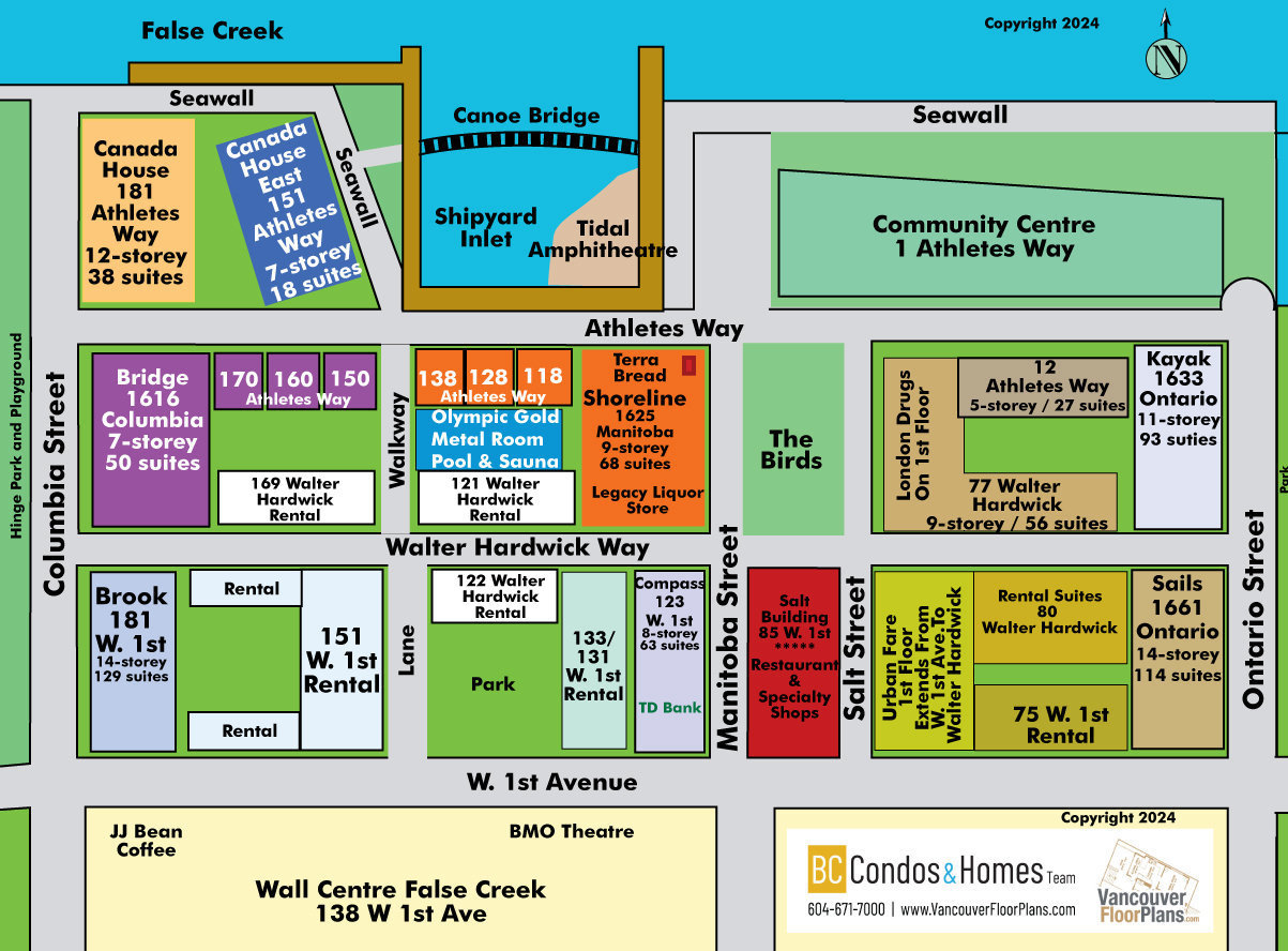 The One location map 5
