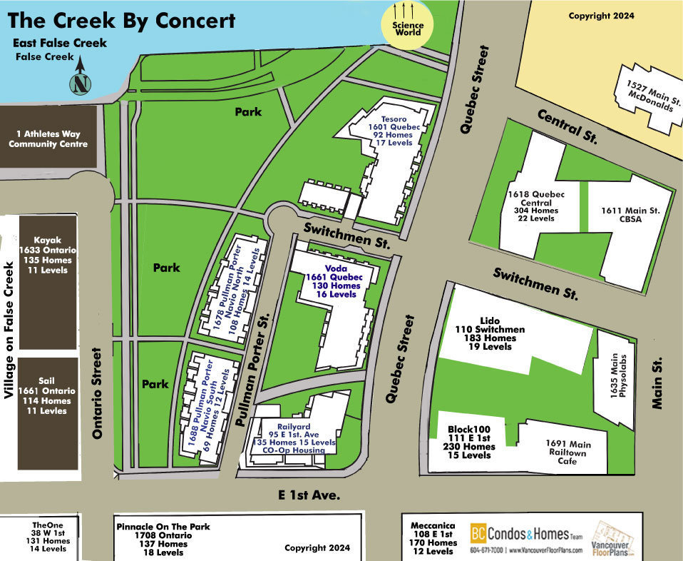 Pinnacle on the Park location map 4