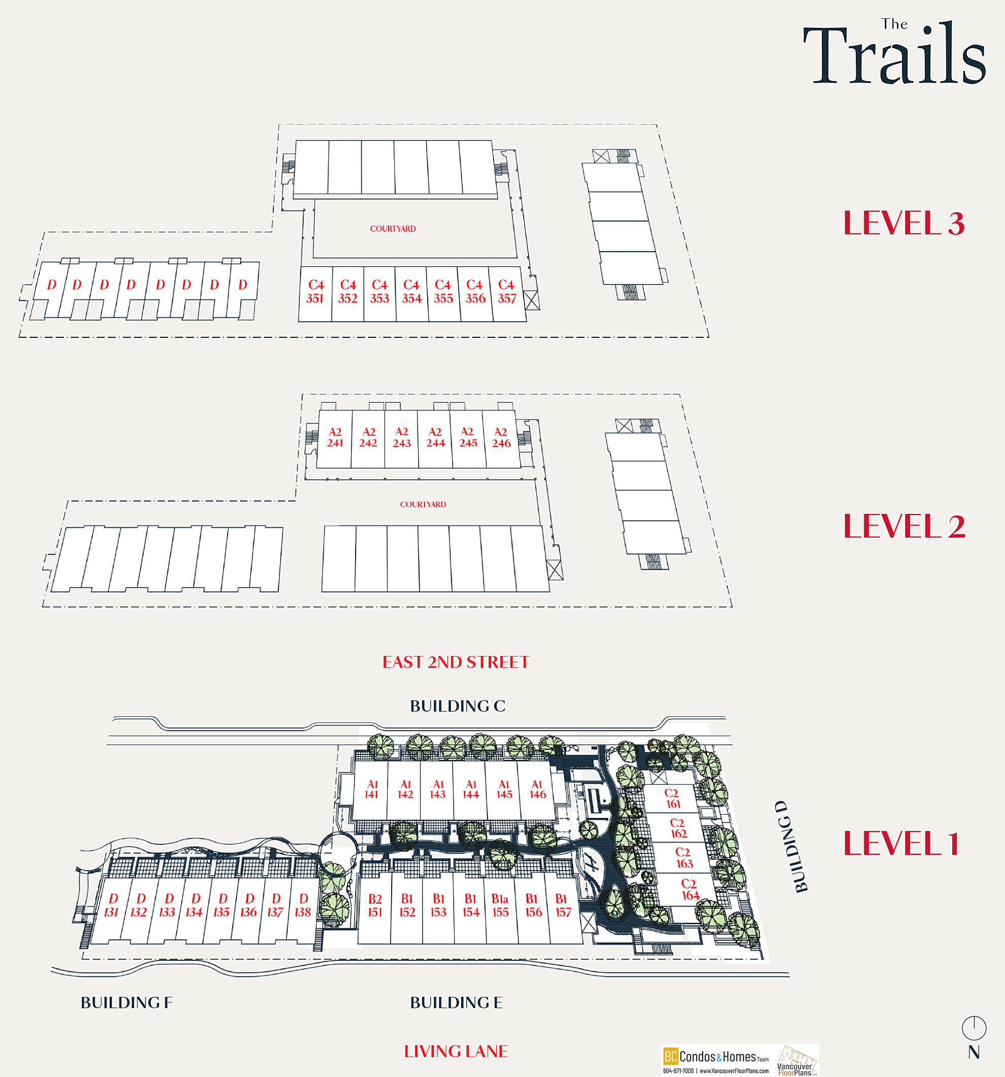 The Trails location map 3