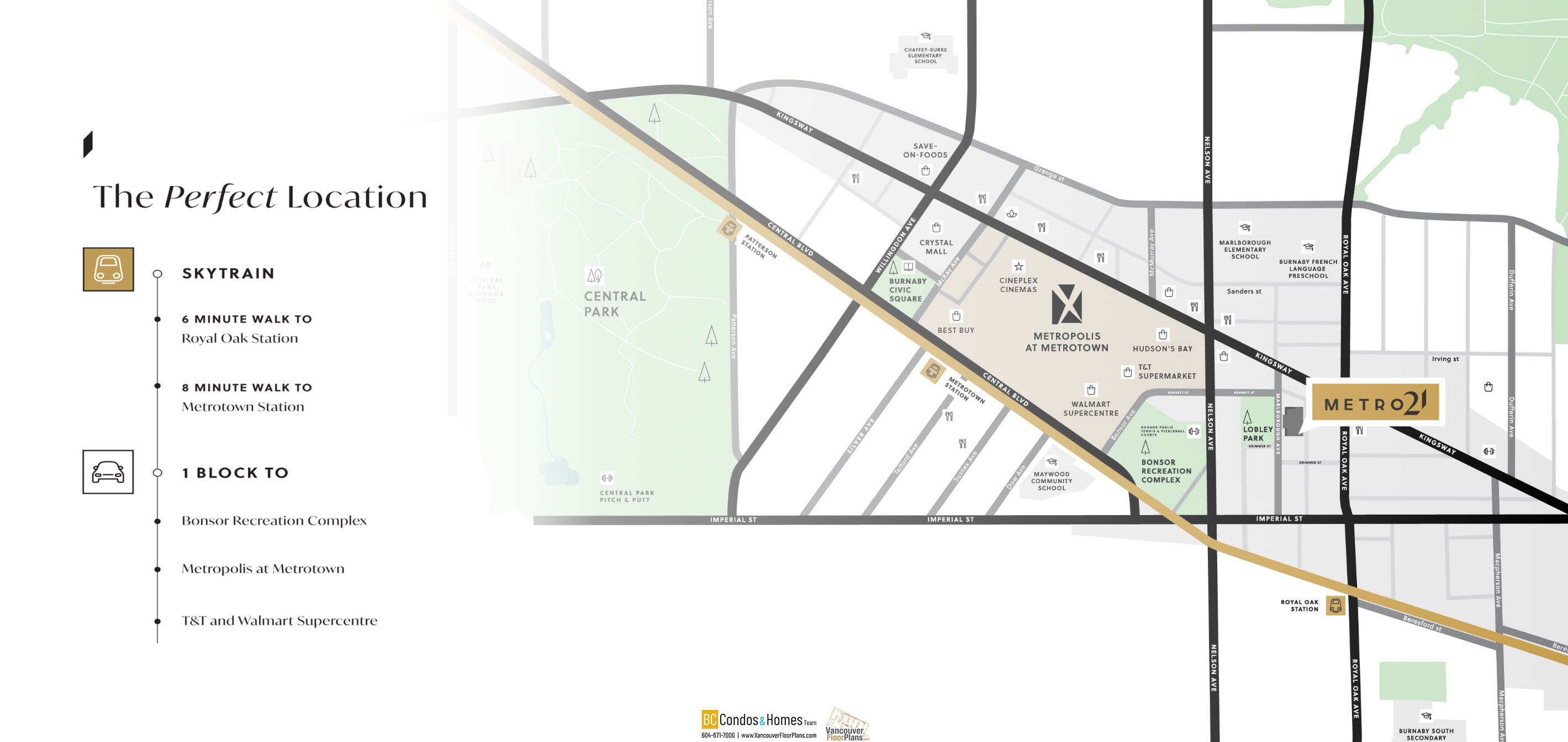Metro21 location map 1