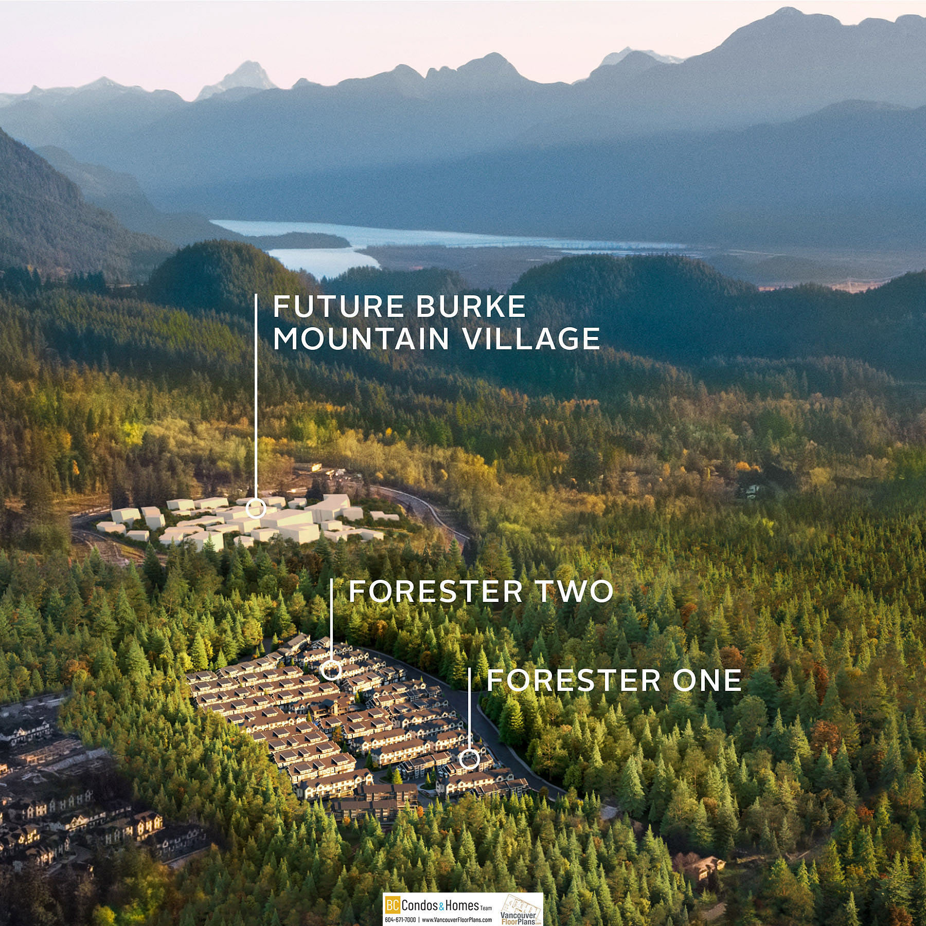 Forester 2 at Burke Mountain location map 2