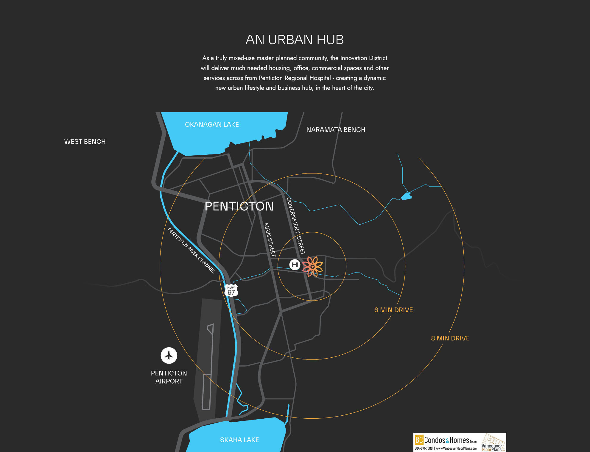 Nikola at The Innovation District location map 2