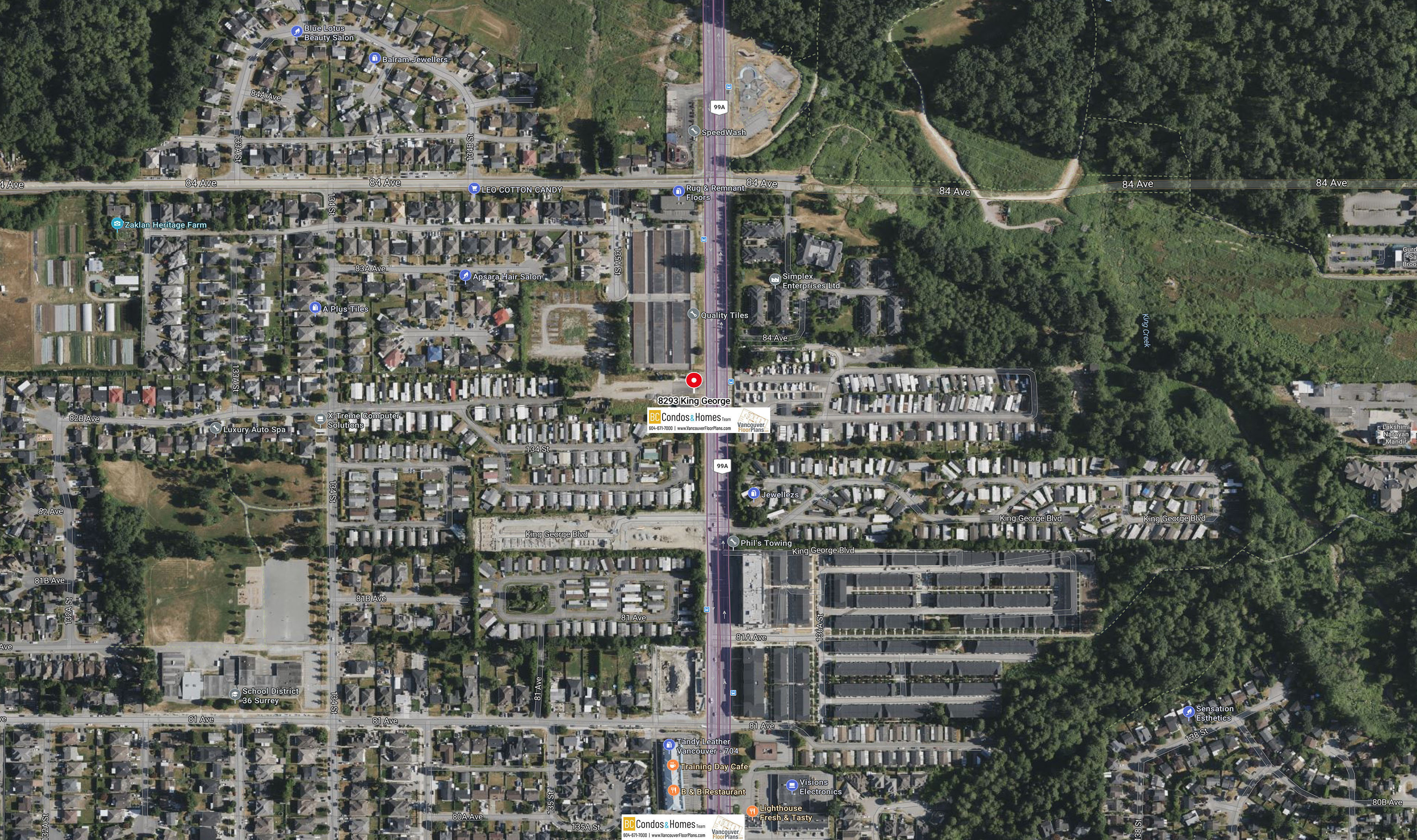 Spera by Northwest Development location map 2