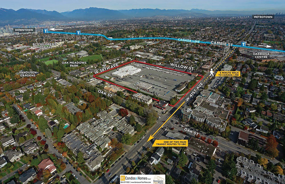 The Mews at Mayfair West location map 2