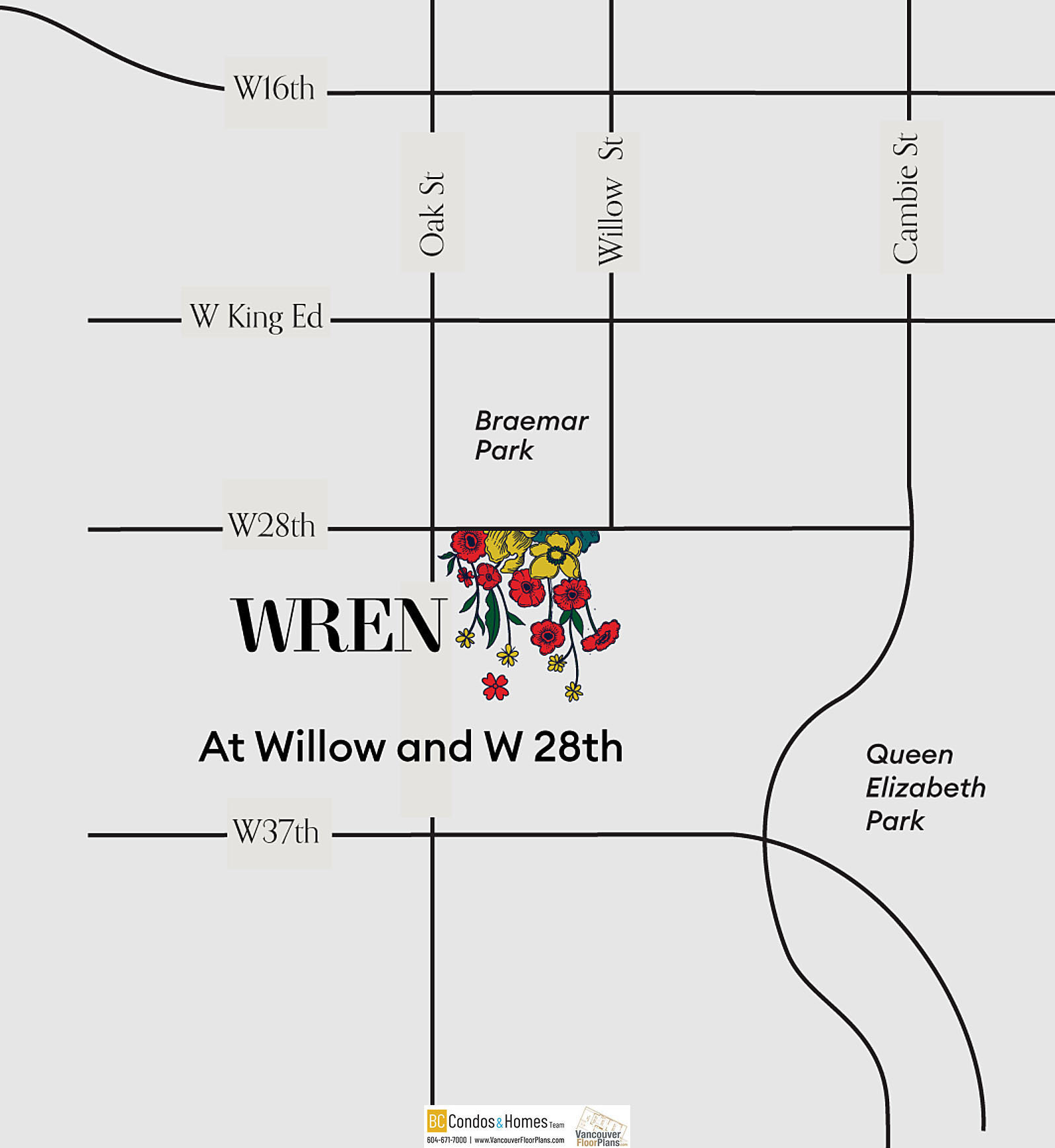 Wren by Tavanco location map 1