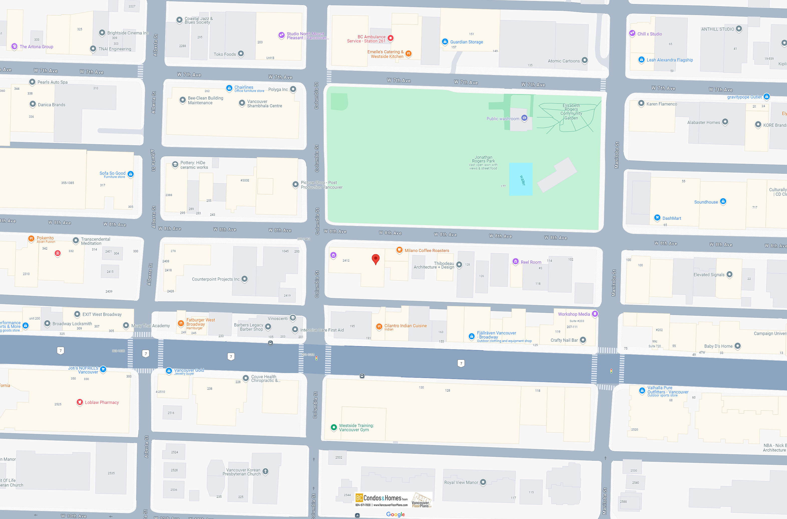 Foundation by PC Urban location map 2