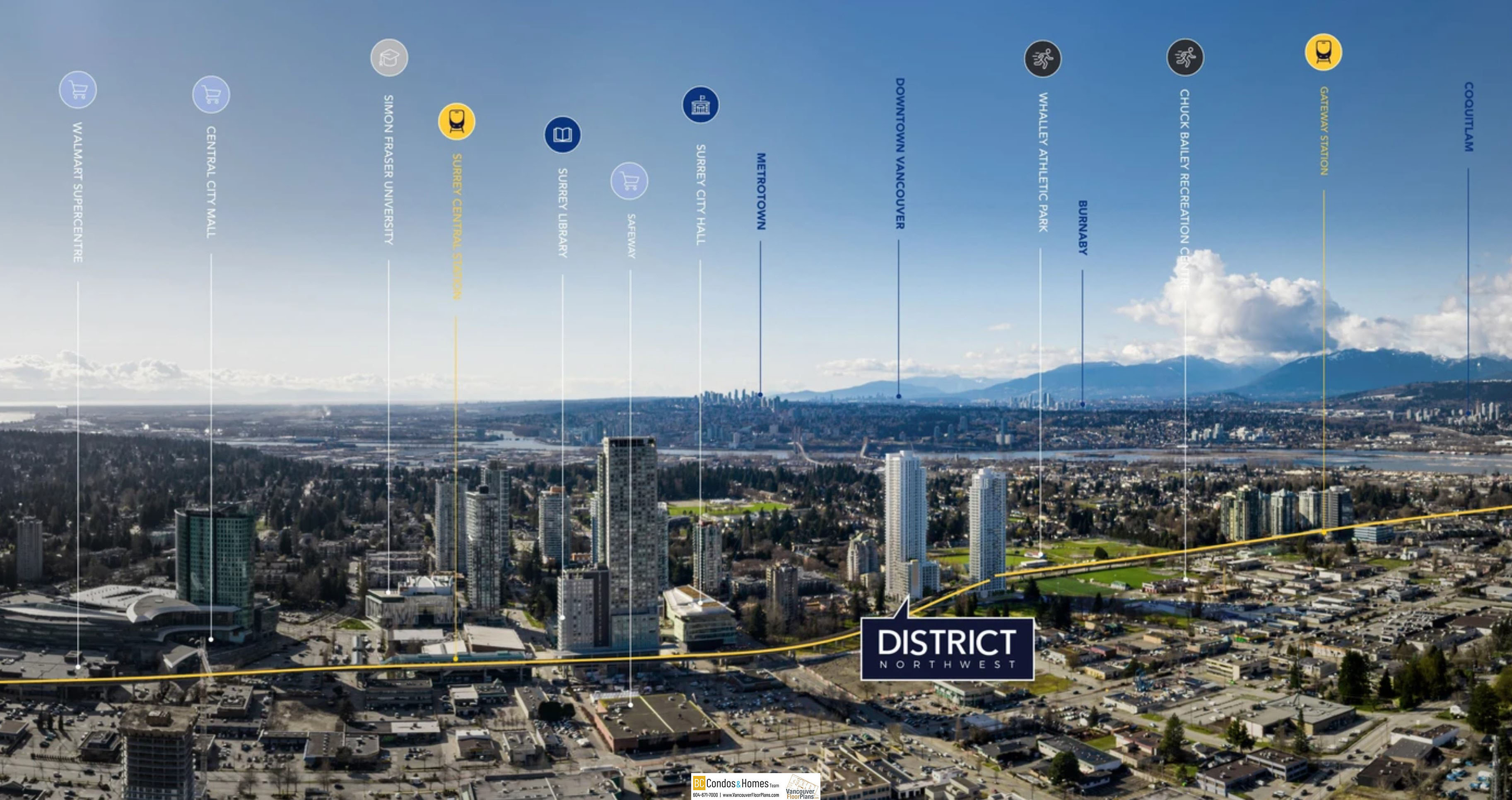 District Northwest location map 1