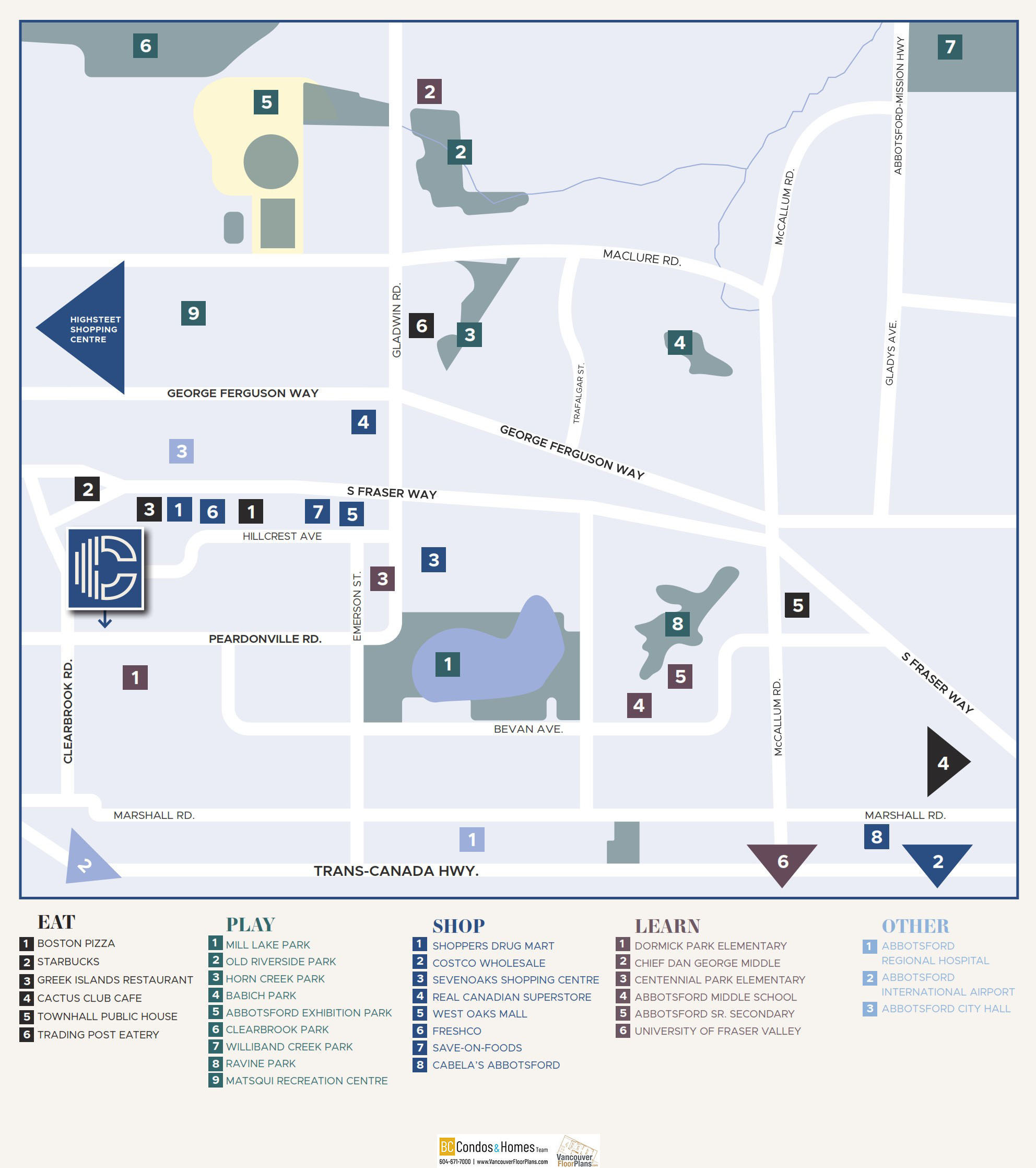 Caleb by Whitetail Homes location map 2