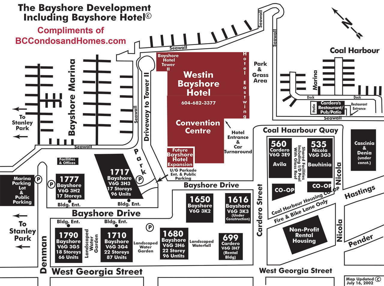 Bayshore Tower location map 3