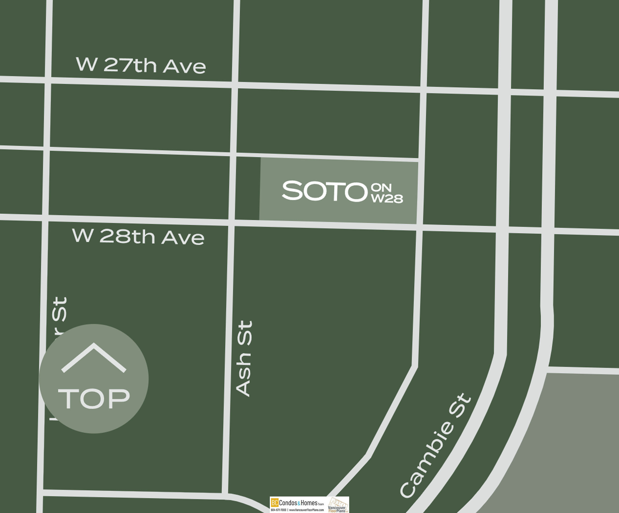 Soto by Forme Development location map 1