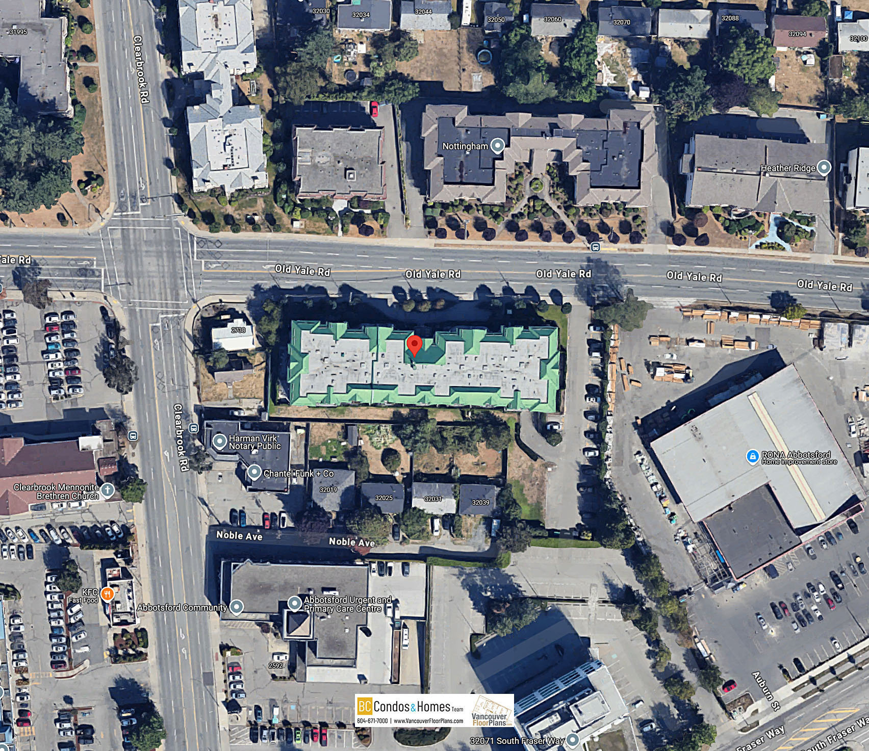 Green Gables location map 2