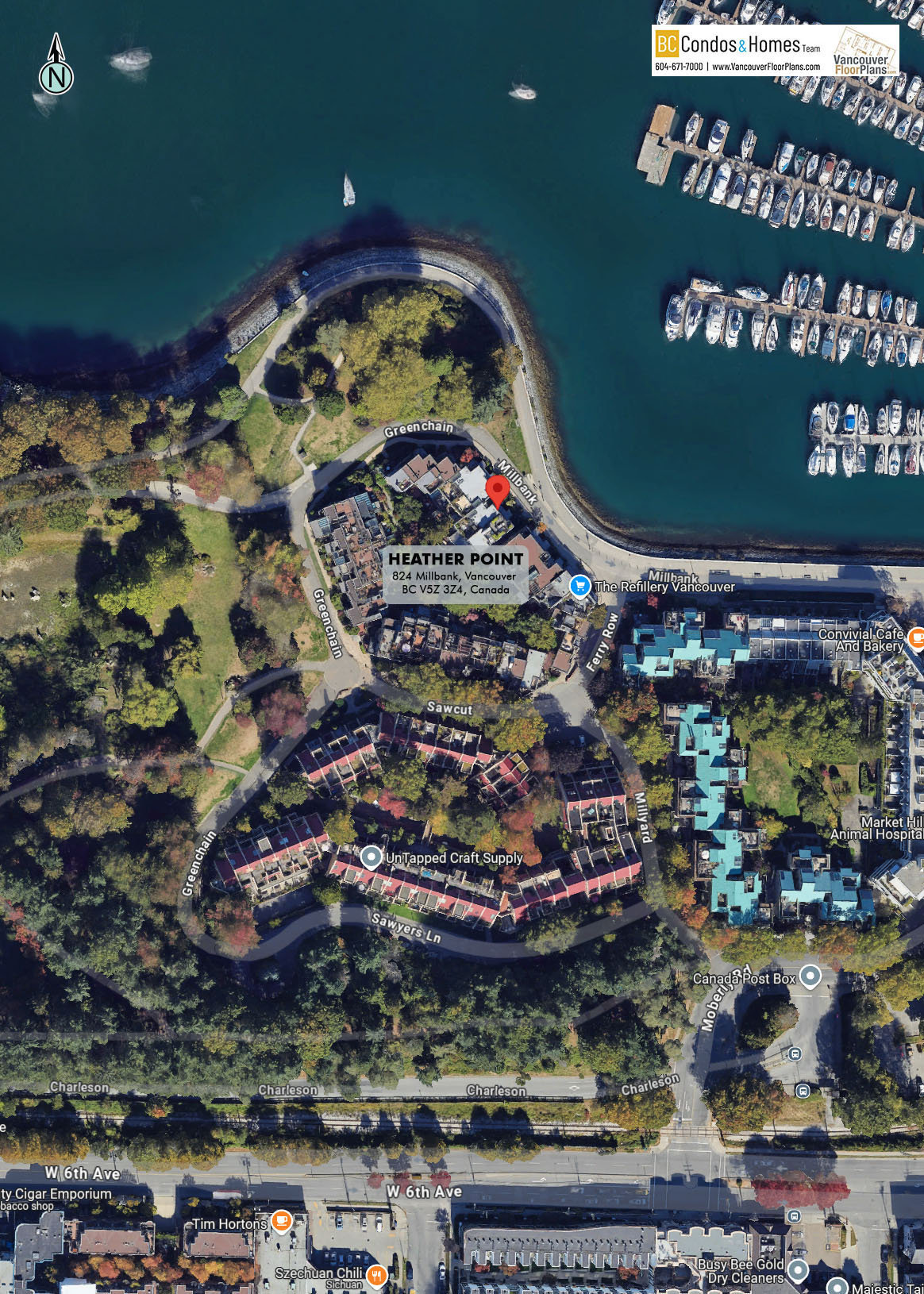 Heather Point location map 3