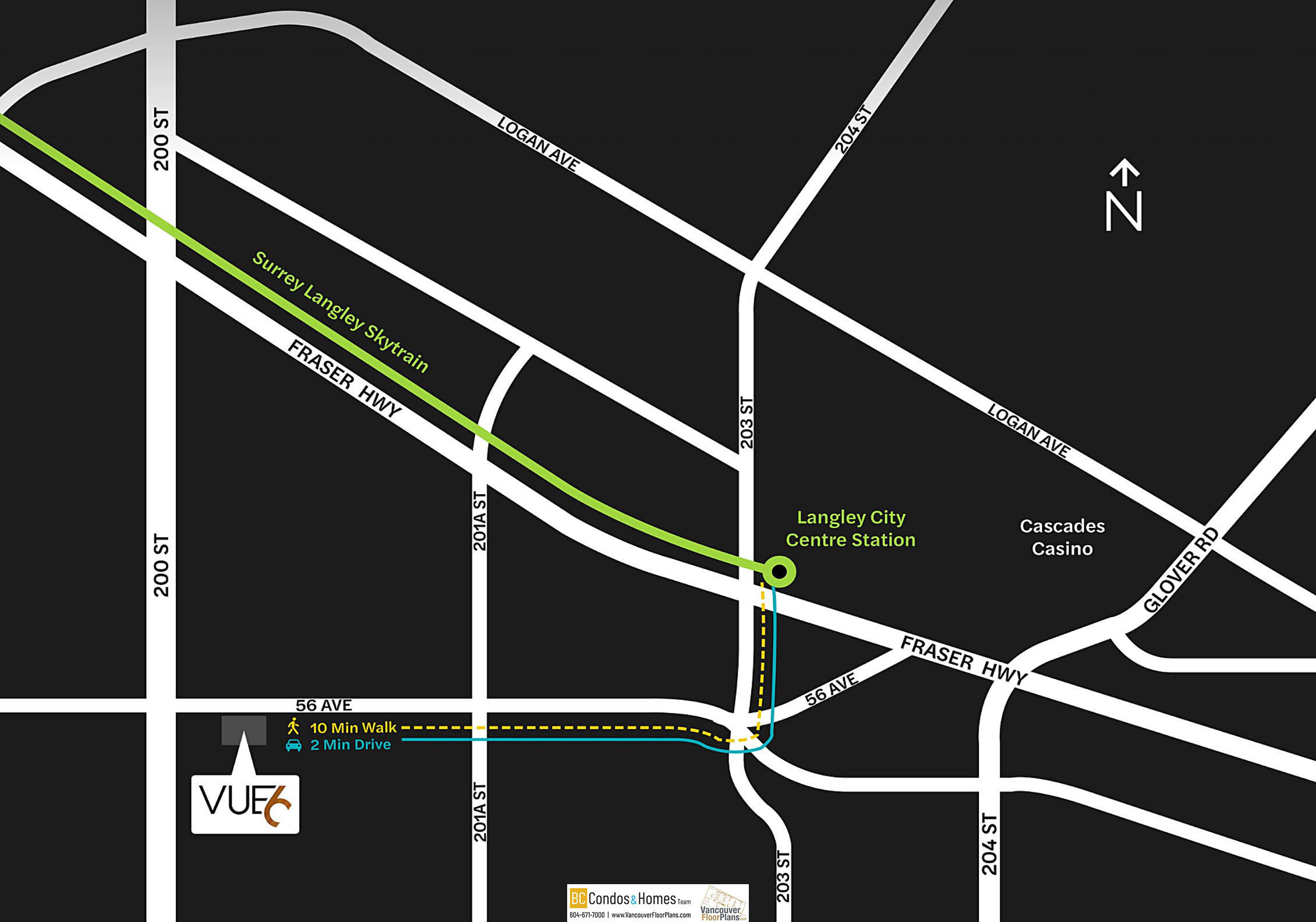 VUE6 location map 3