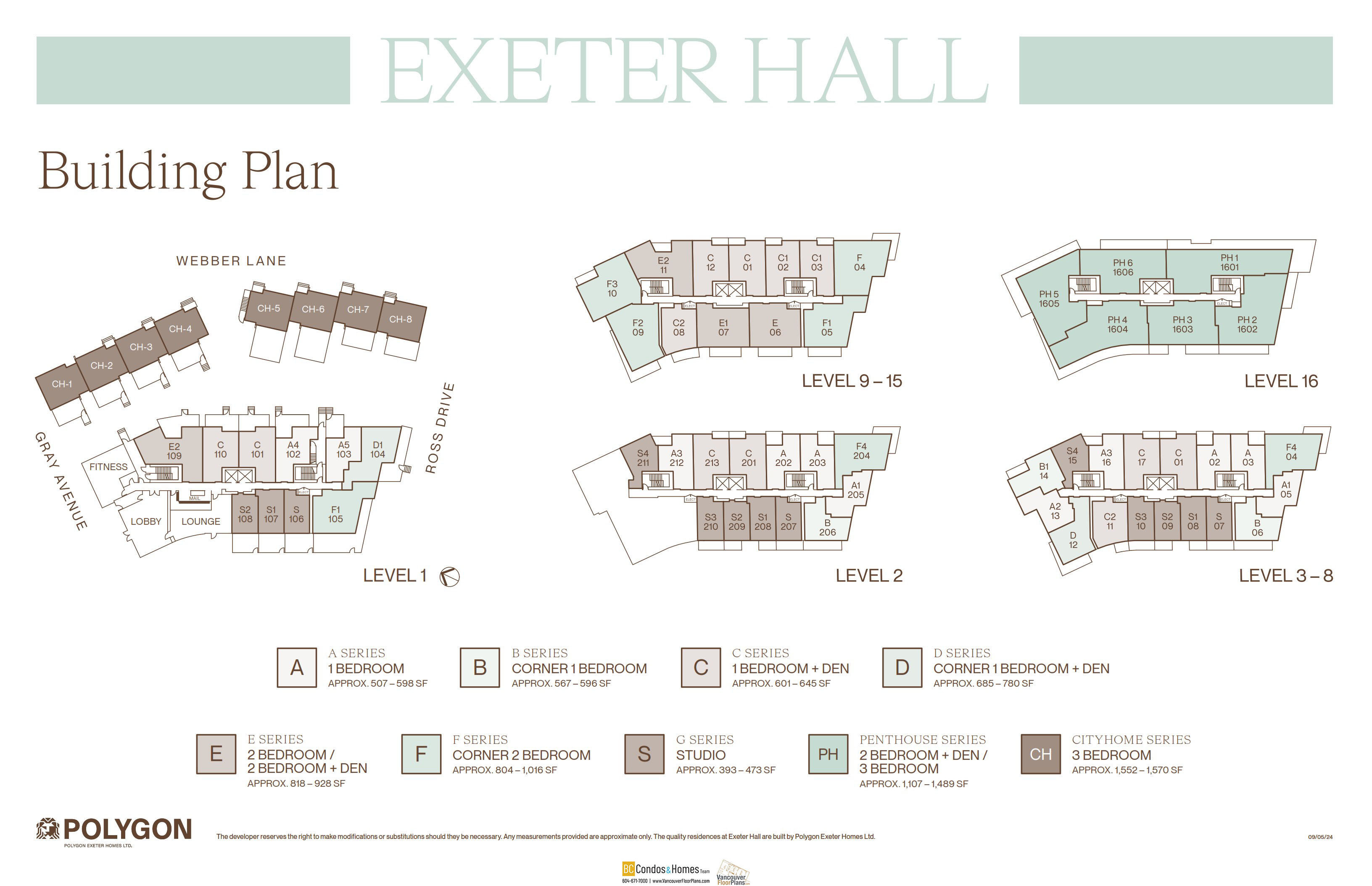 Exeter Hall location map 2