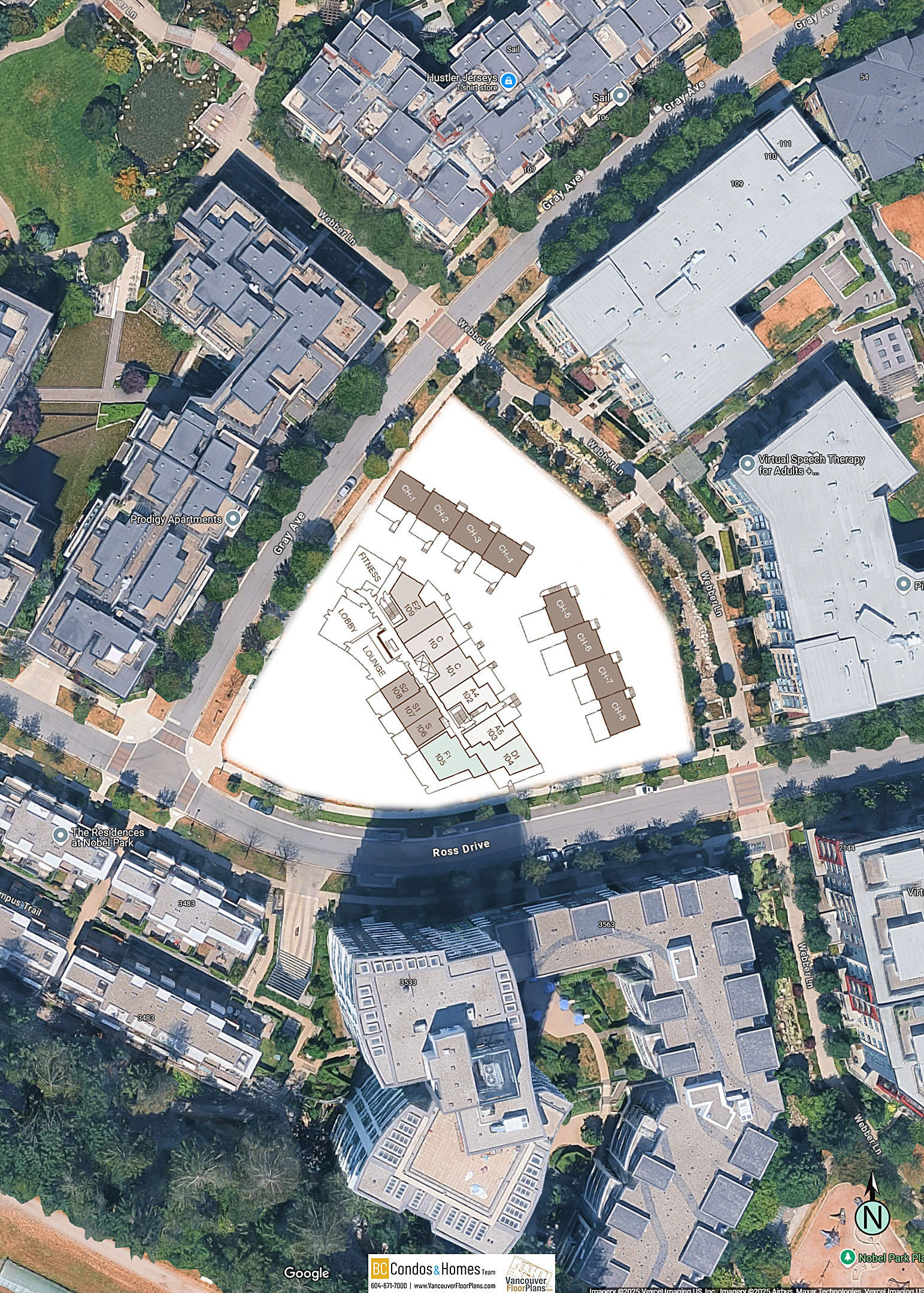 Exeter Hall location map 4
