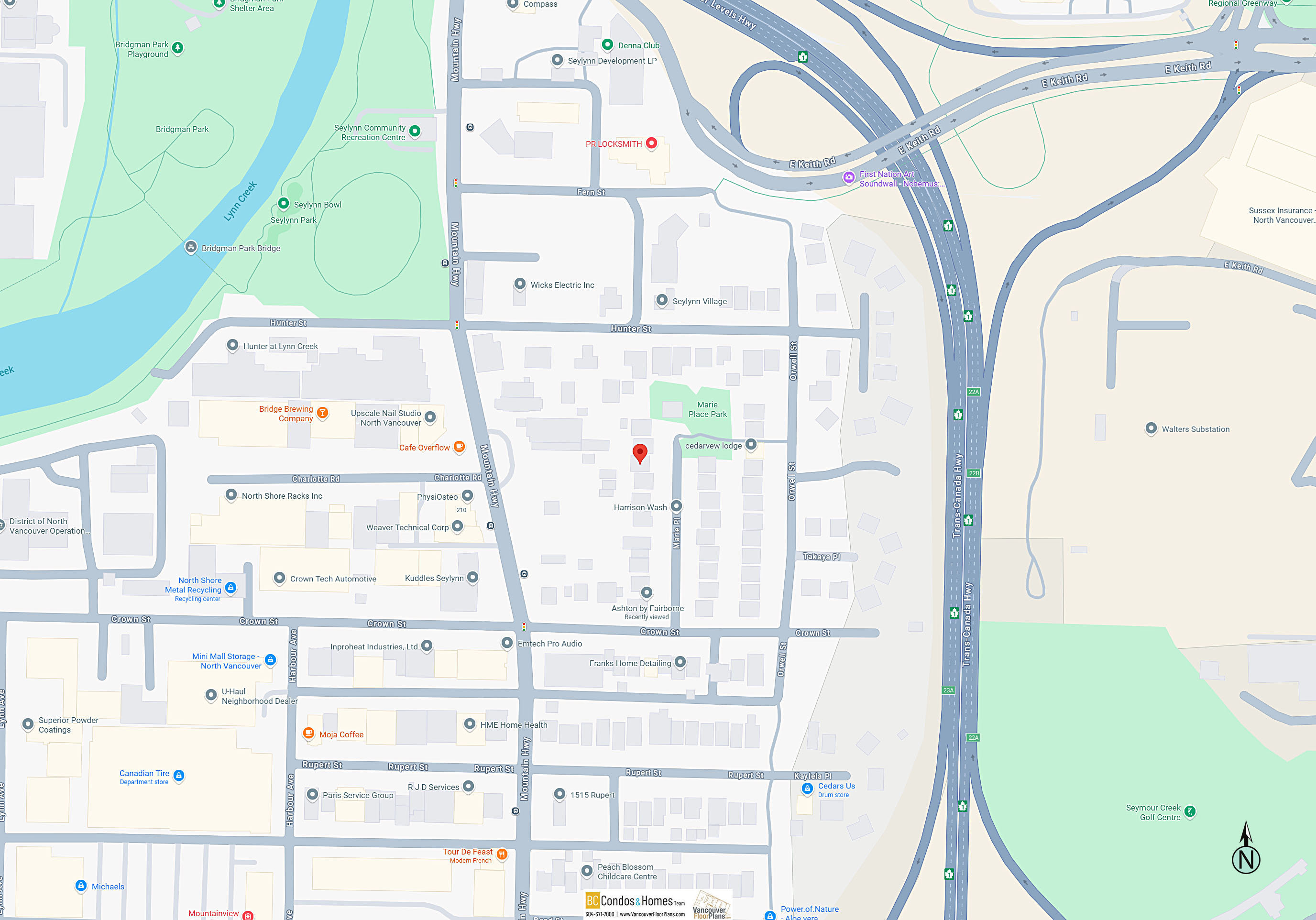 Ashton by Fairborne location map 3